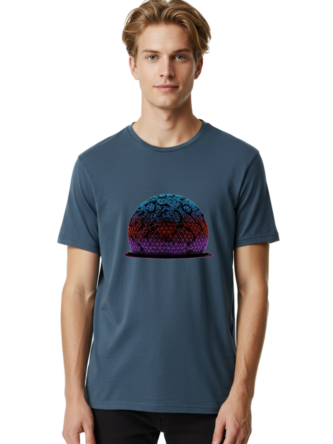 Geometric-Sphere Men'S Graphic Tee, 100% Cotton, Comfortable Casual Summer Wear, Machine Washable, Vintage Camera, Old Camera, Antique Camera, Black Camera, Classic Photography, Photography Equipment, Nostalgic Device, Film Camera, Camera Art Bag524