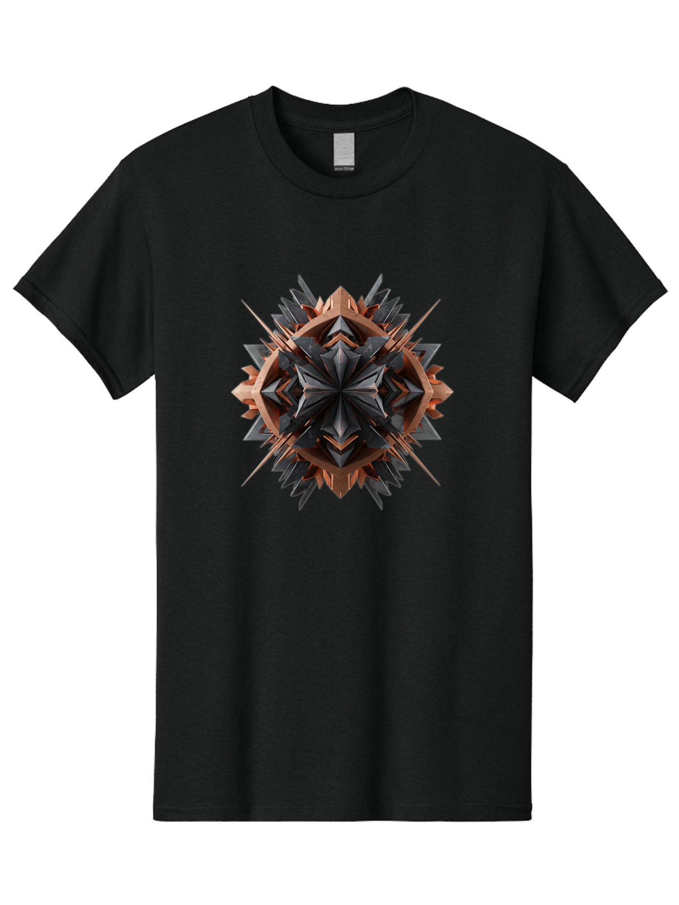 Geometric-Star-1 Men'S Graphic Tee, 100% Cotton, Comfortable Casual Summer Wear, Machine Washable, Vintage Camera, Old Camera, Antique Camera, Black Camera, Classic Photography, Photography Equipment, Nostalgic Device, Film Camera, Camera Art Bag525