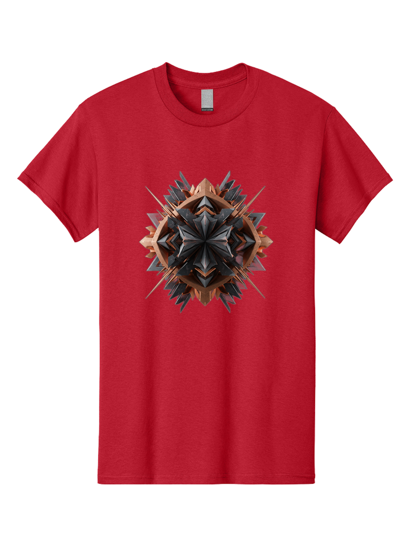 Geometric-Star-1 Men'S Graphic Tee, 100% Cotton, Comfortable Casual Summer Wear, Machine Washable, Vintage Camera, Old Camera, Antique Camera, Black Camera, Classic Photography, Photography Equipment, Nostalgic Device, Film Camera, Camera Art Bag525