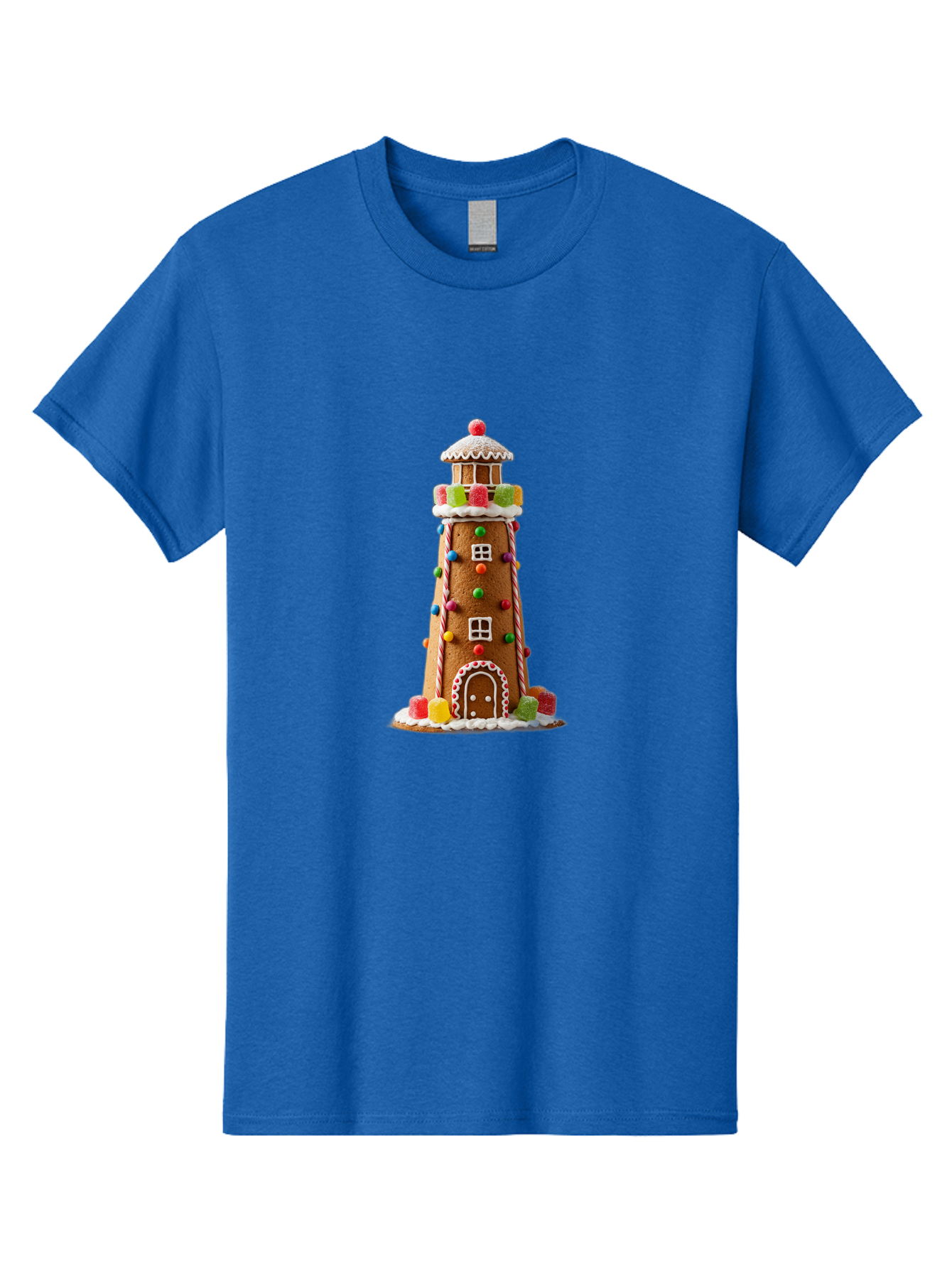 Gingerbread-Lighthouse Men'S Graphic Tee, 100% Cotton, Comfortable Casual Summer Wear, Machine Washable, Vintage Camera, Old Camera, Antique Camera, Black Camera, Classic Photography, Photography Equipment, Nostalgic Device, Film Camera, Bag528