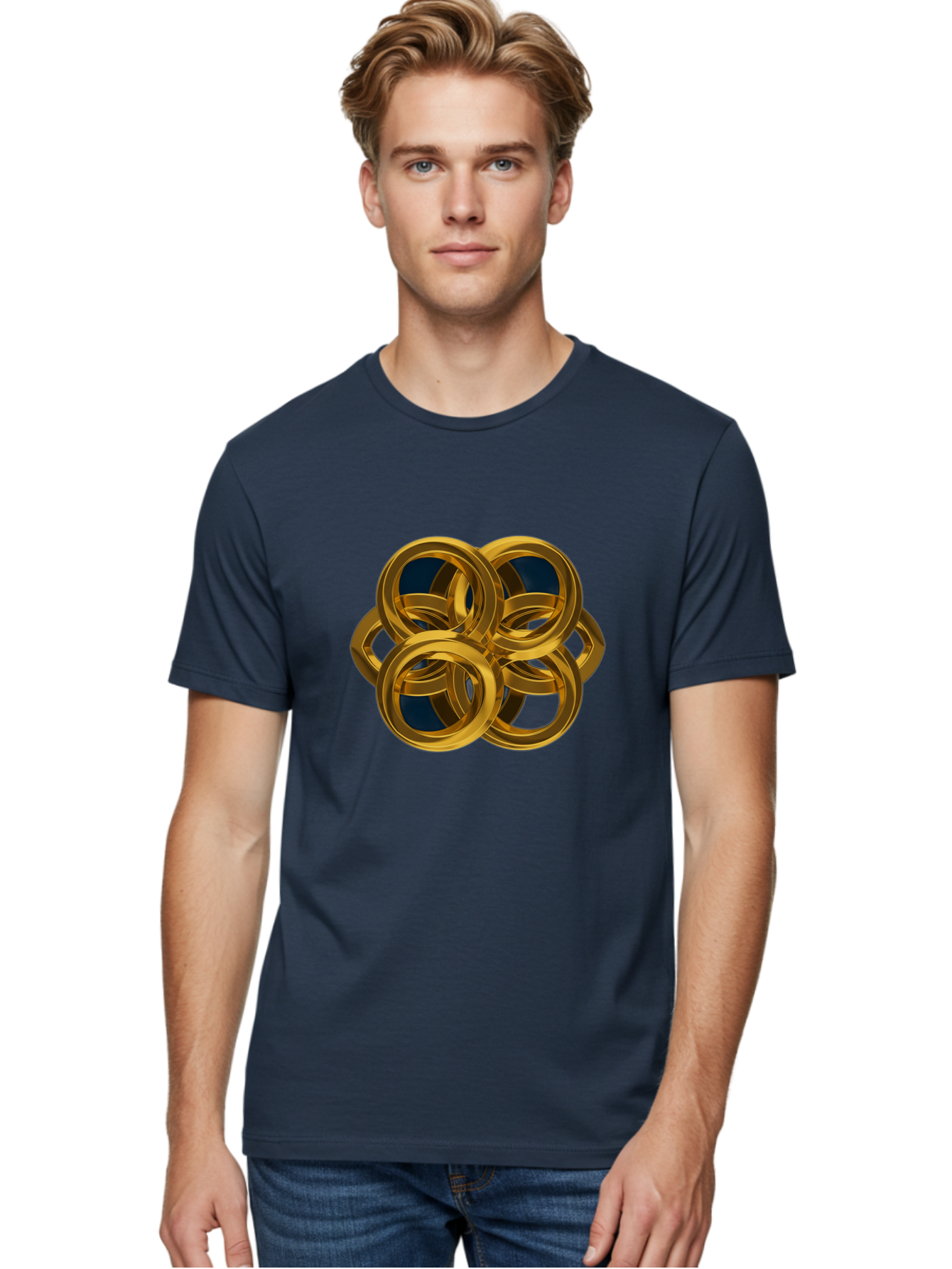 Gold-Rings Men'S Graphic Tee, 100% Cotton, Comfortable Casual Summer Wear, Machine Washable, Vintage Camera, Old Camera, Antique Camera, Black Camera, Classic Photography, Photography Equipment, Nostalgic Device, Film Camera, Camera Art Bag541