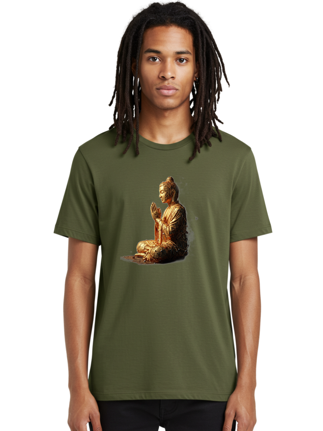Golden-Buddha-Statue Men'S Graphic Tee, 100% Cotton, Comfortable Casual Summer Wear, Machine Washable, Vintage Camera, Old Camera, Antique Camera, Black Camera, Classic Photography, Photography Equipment, Nostalgic Device, Film Camera, Bag545