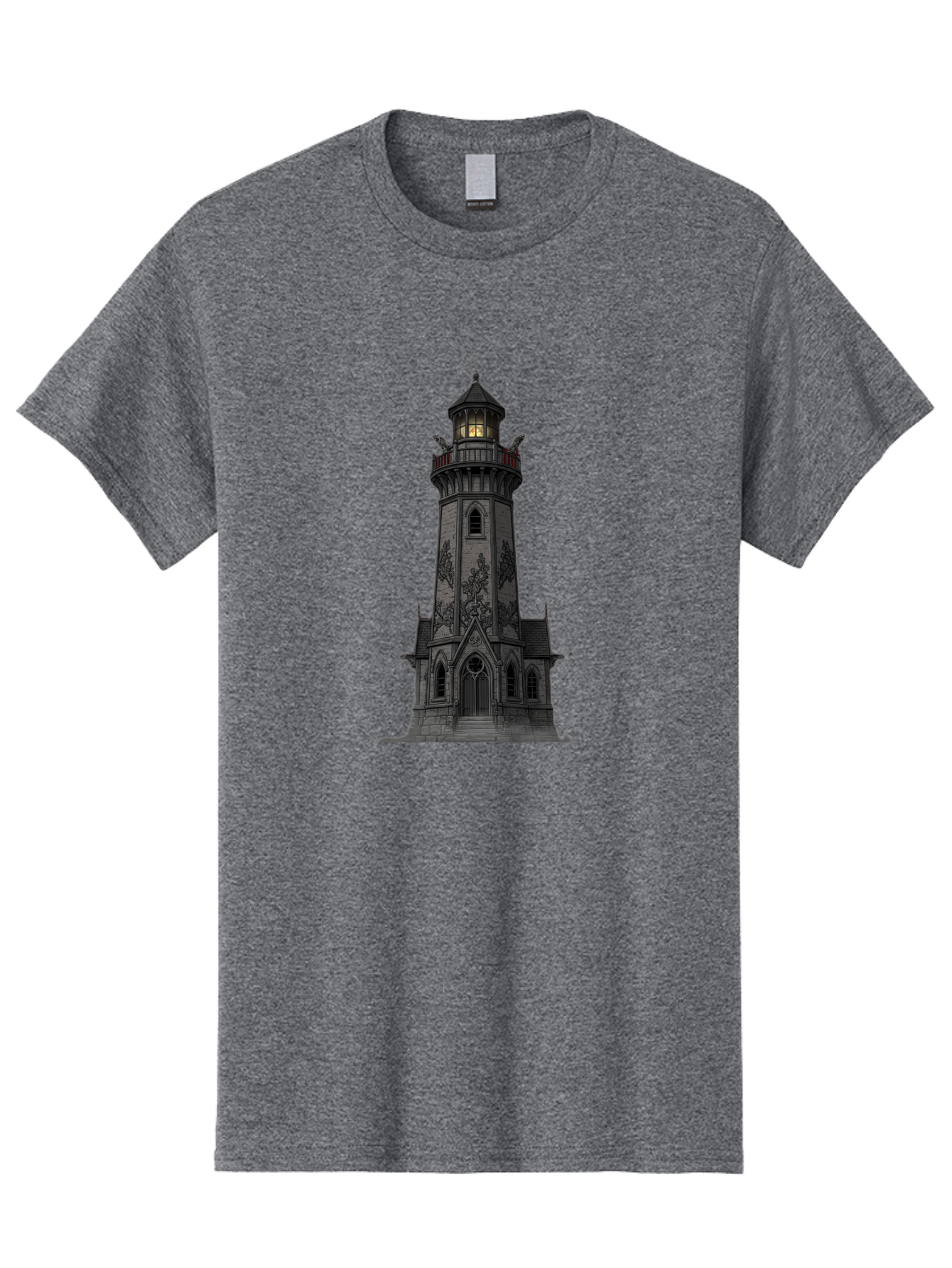 Gothic-Lighthouse Men'S Graphic Tee, 100% Cotton, Comfortable Casual Summer Wear, Machine Washable, Vintage Camera, Old Camera, Antique Camera, Black Camera, Classic Photography, Photography Equipment, Nostalgic Device, Film Camera, Camera Art Bag560