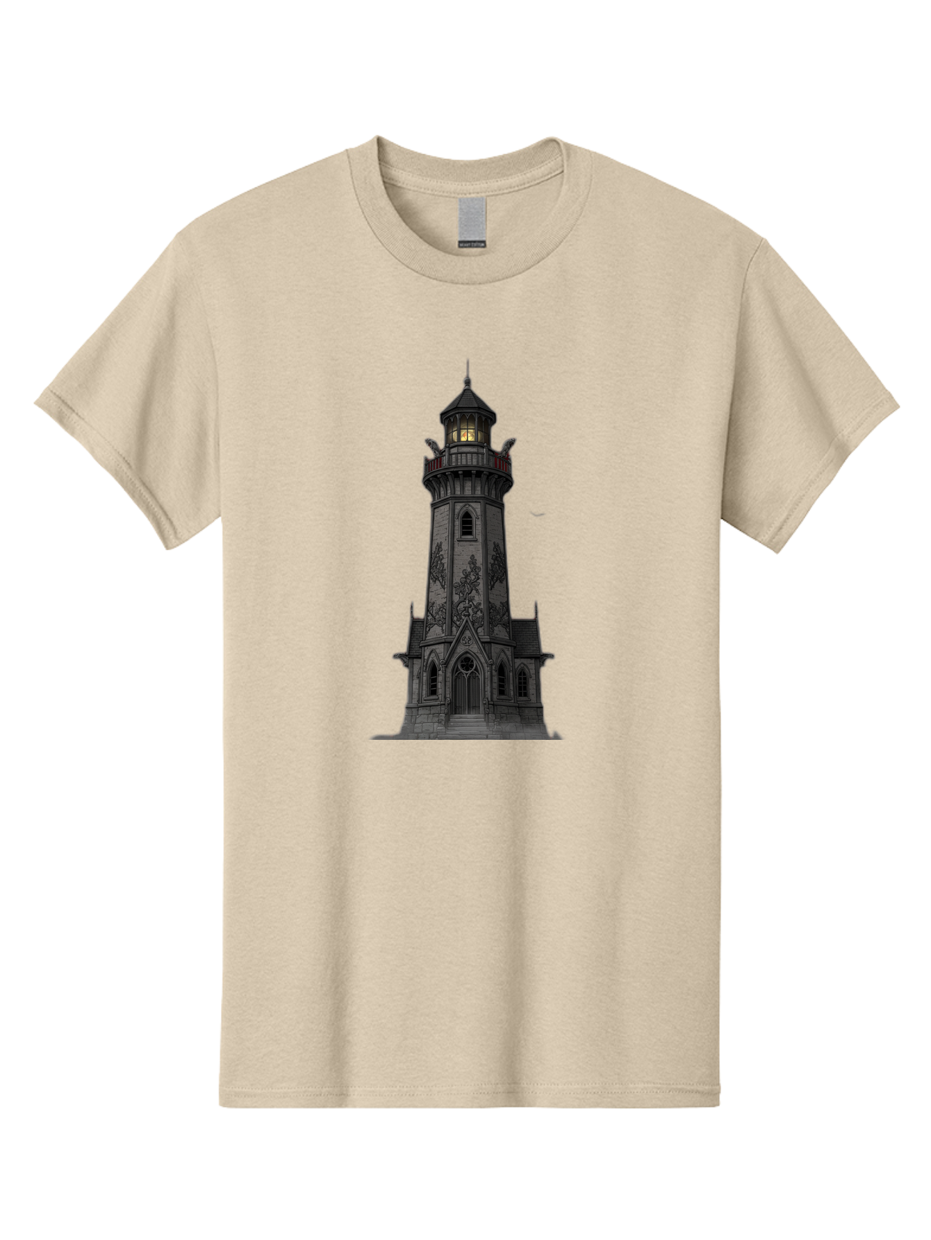 Gothic-Lighthouse Men'S Graphic Tee, 100% Cotton, Comfortable Casual Summer Wear, Machine Washable, Vintage Camera, Old Camera, Antique Camera, Black Camera, Classic Photography, Photography Equipment, Nostalgic Device, Film Camera, Camera Art Bag560