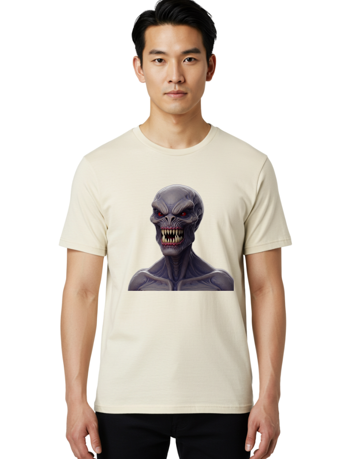 Gray-Alien Men'S Graphic Tee, 100% Cotton, Comfortable Casual Summer Wear, Machine Washable, Vintage Camera, Old Camera, Antique Camera, Black Camera, Classic Photography, Photography Equipment, Nostalgic Device, Film Camera, Camera Art Bag564