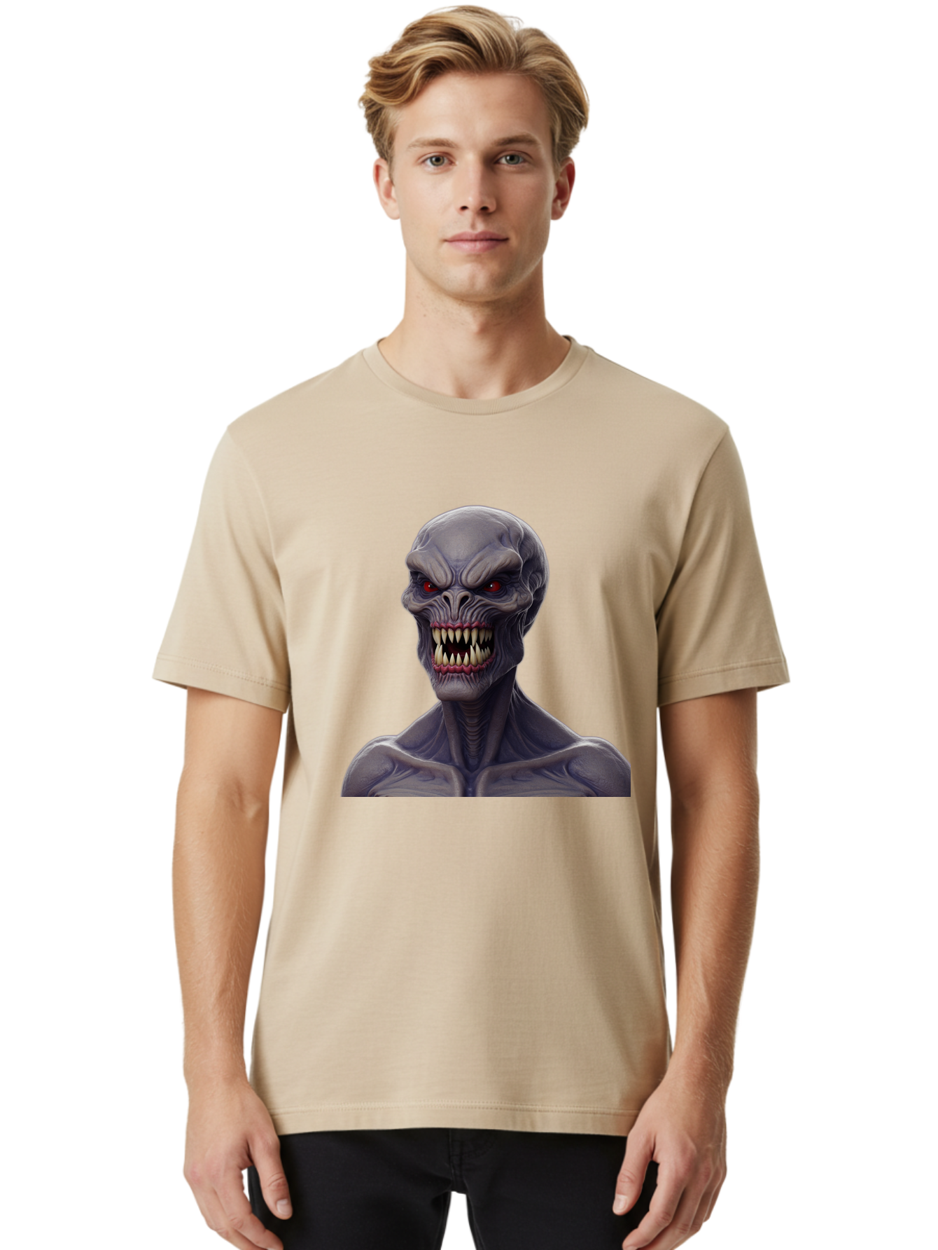 Gray-Alien Men'S Graphic Tee, 100% Cotton, Comfortable Casual Summer Wear, Machine Washable, Vintage Camera, Old Camera, Antique Camera, Black Camera, Classic Photography, Photography Equipment, Nostalgic Device, Film Camera, Camera Art Bag564