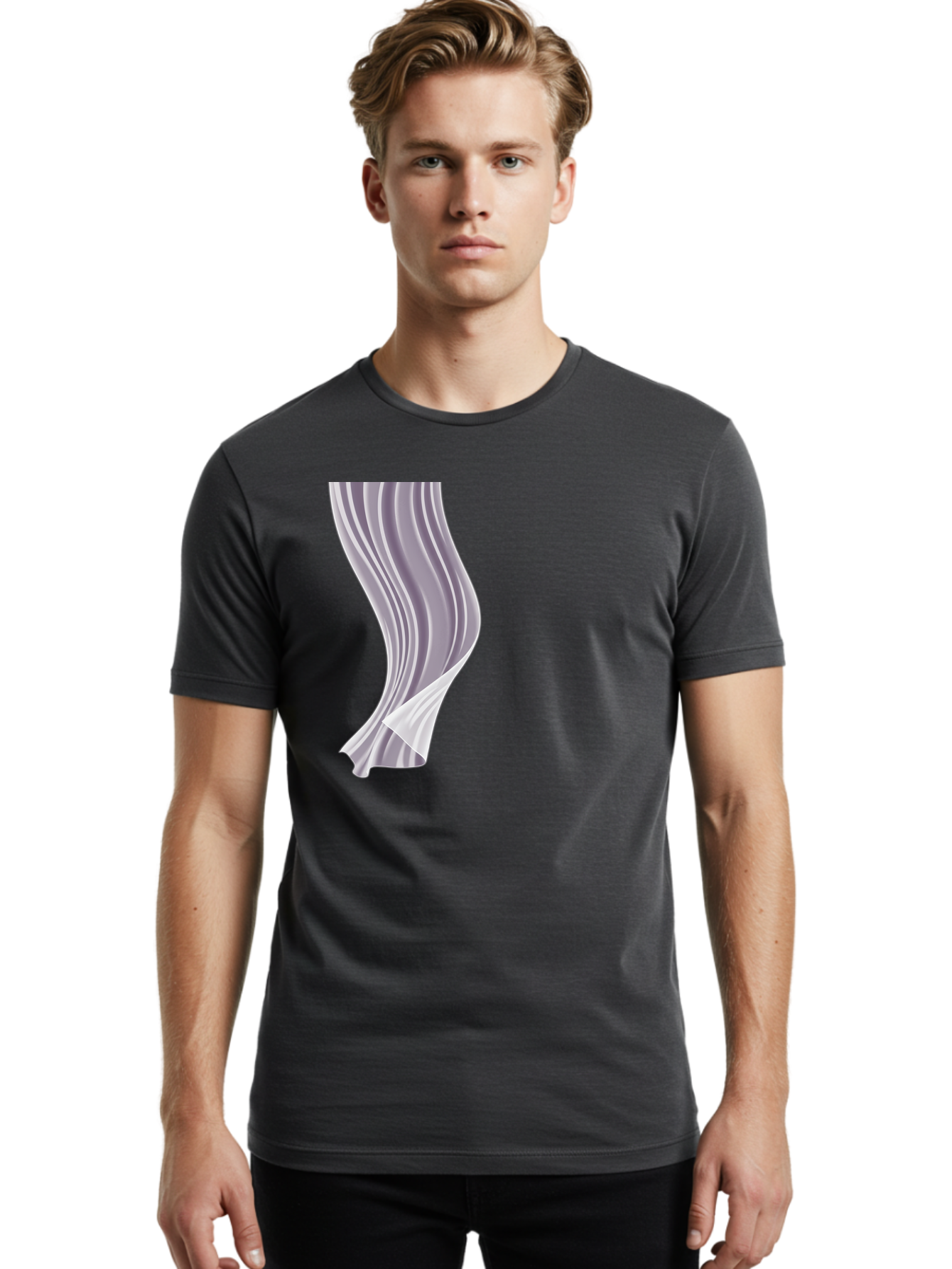 Gray-Curtain Men'S Graphic Tee, 100% Cotton, Comfortable Casual Summer Wear, Machine Washable, Vintage Camera, Old Camera, Antique Camera, Black Camera, Classic Photography, Photography Equipment, Nostalgic Device, Film Camera, Camera Art Bag565