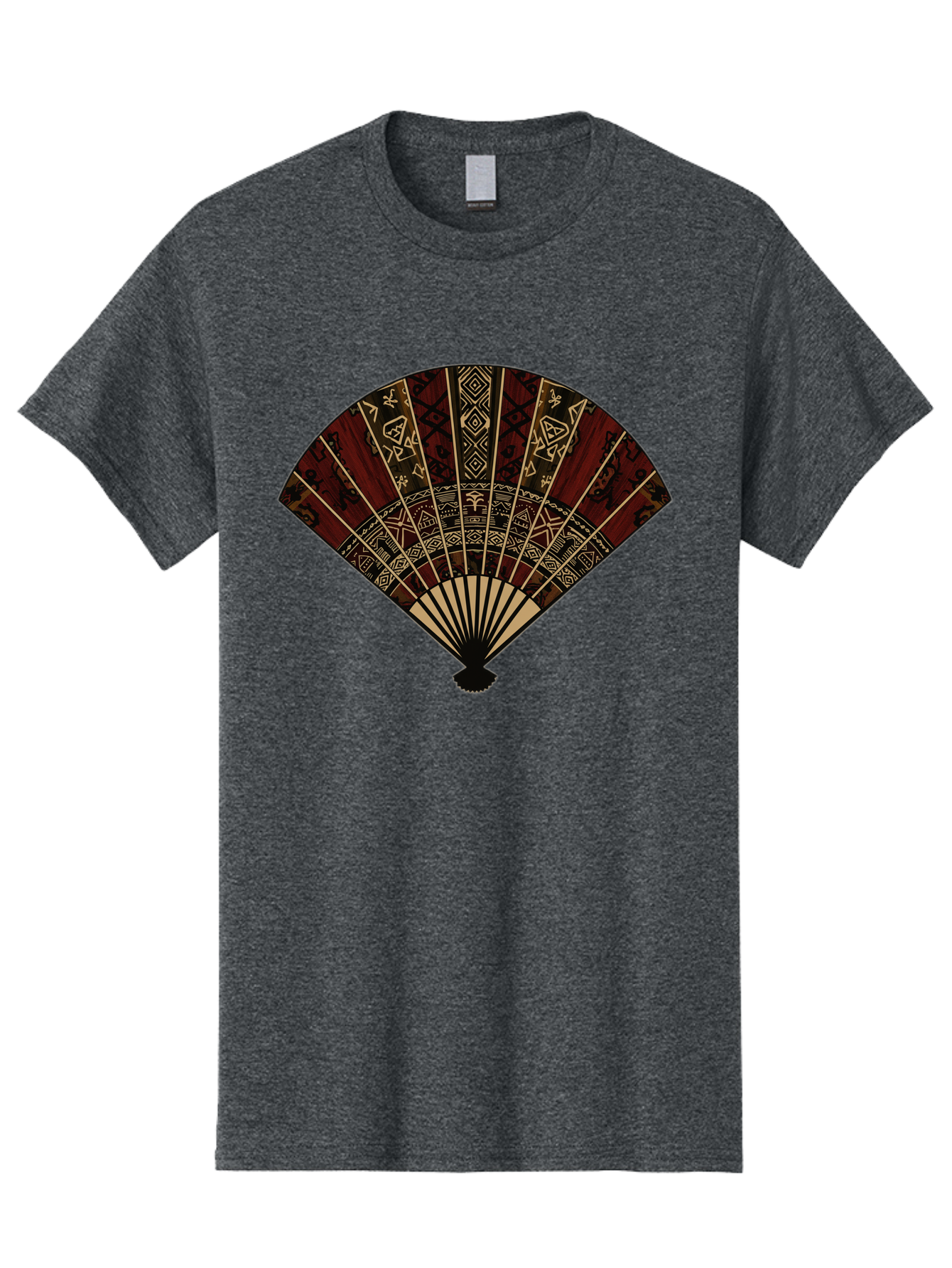 Hand-Fan Men'S Graphic Tee, 100% Cotton, Comfortable Casual Summer Wear, Machine Washable, Vintage Camera, Old Camera, Antique Camera, Black Camera, Classic Photography, Photography Equipment, Nostalgic Device, Film Camera, Camera Art Bag573