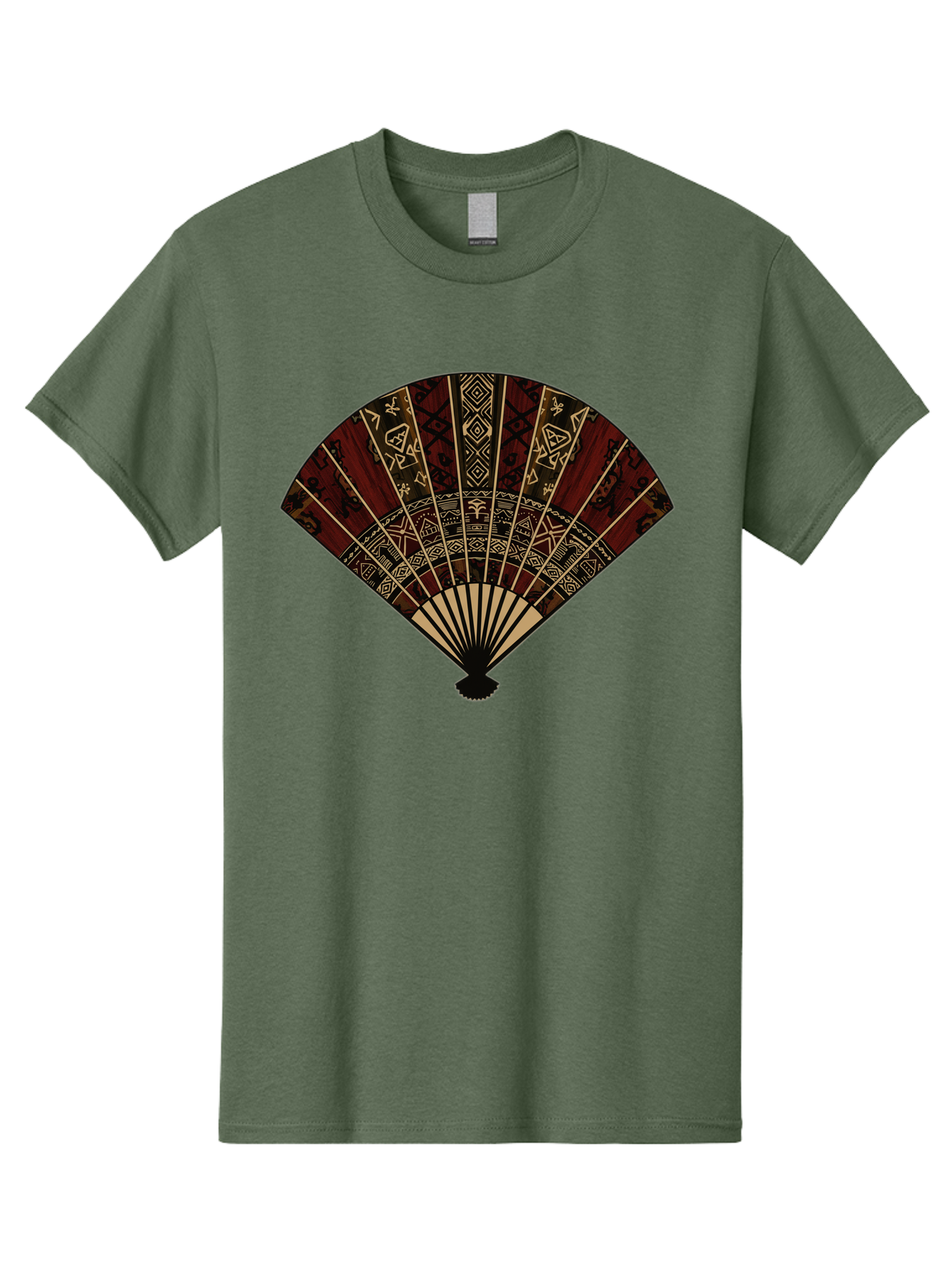 Hand-Fan Men'S Graphic Tee, 100% Cotton, Comfortable Casual Summer Wear, Machine Washable, Vintage Camera, Old Camera, Antique Camera, Black Camera, Classic Photography, Photography Equipment, Nostalgic Device, Film Camera, Camera Art Bag573