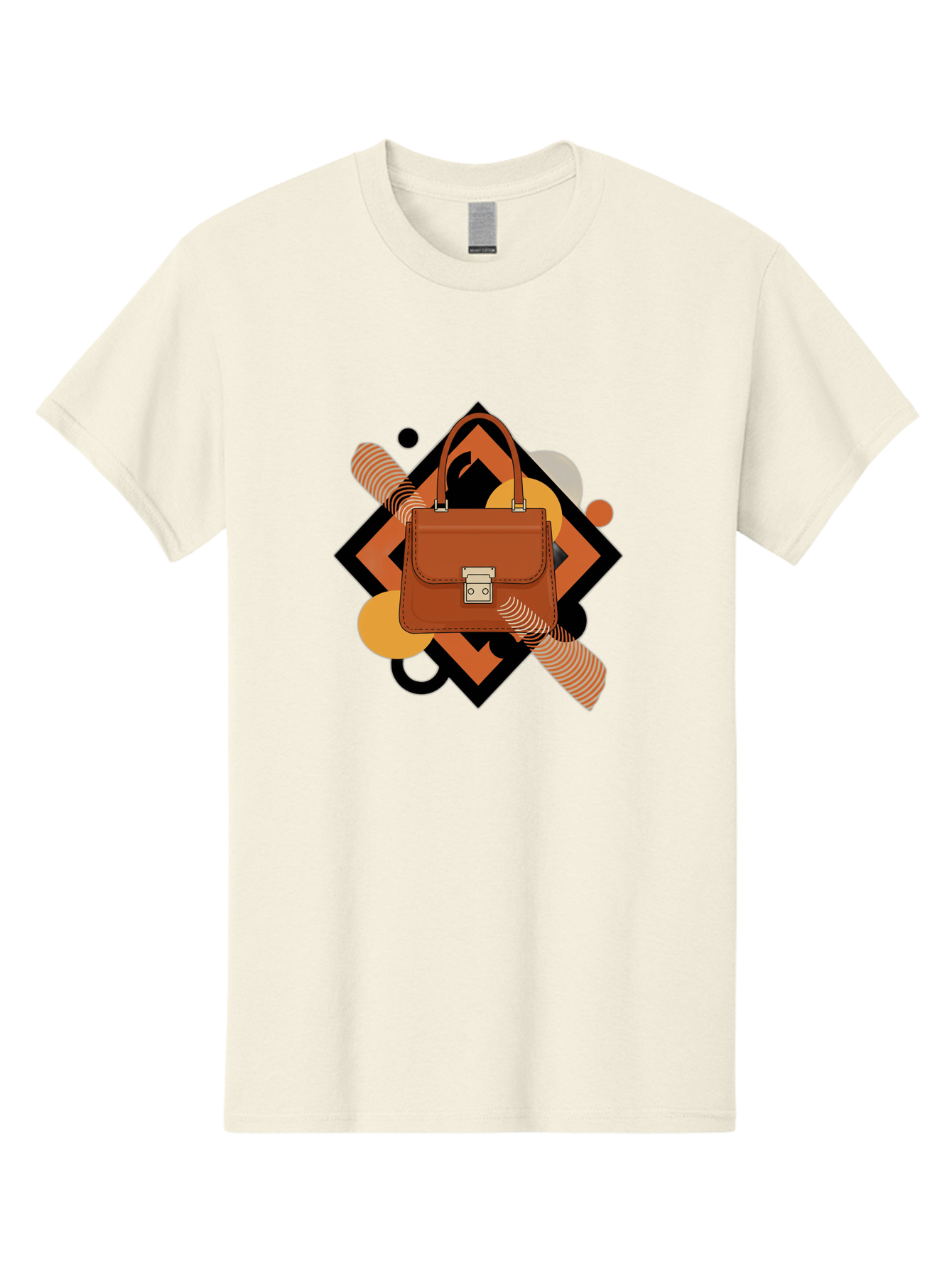 Handbag Men'S Graphic Tee, 100% Cotton, Comfortable Casual Summer Wear, Machine Washable, Vintage Camera, Old Camera, Antique Camera, Black Camera, Classic Photography, Photography Equipment, Nostalgic Device, Film Camera, Camera Art Bag574