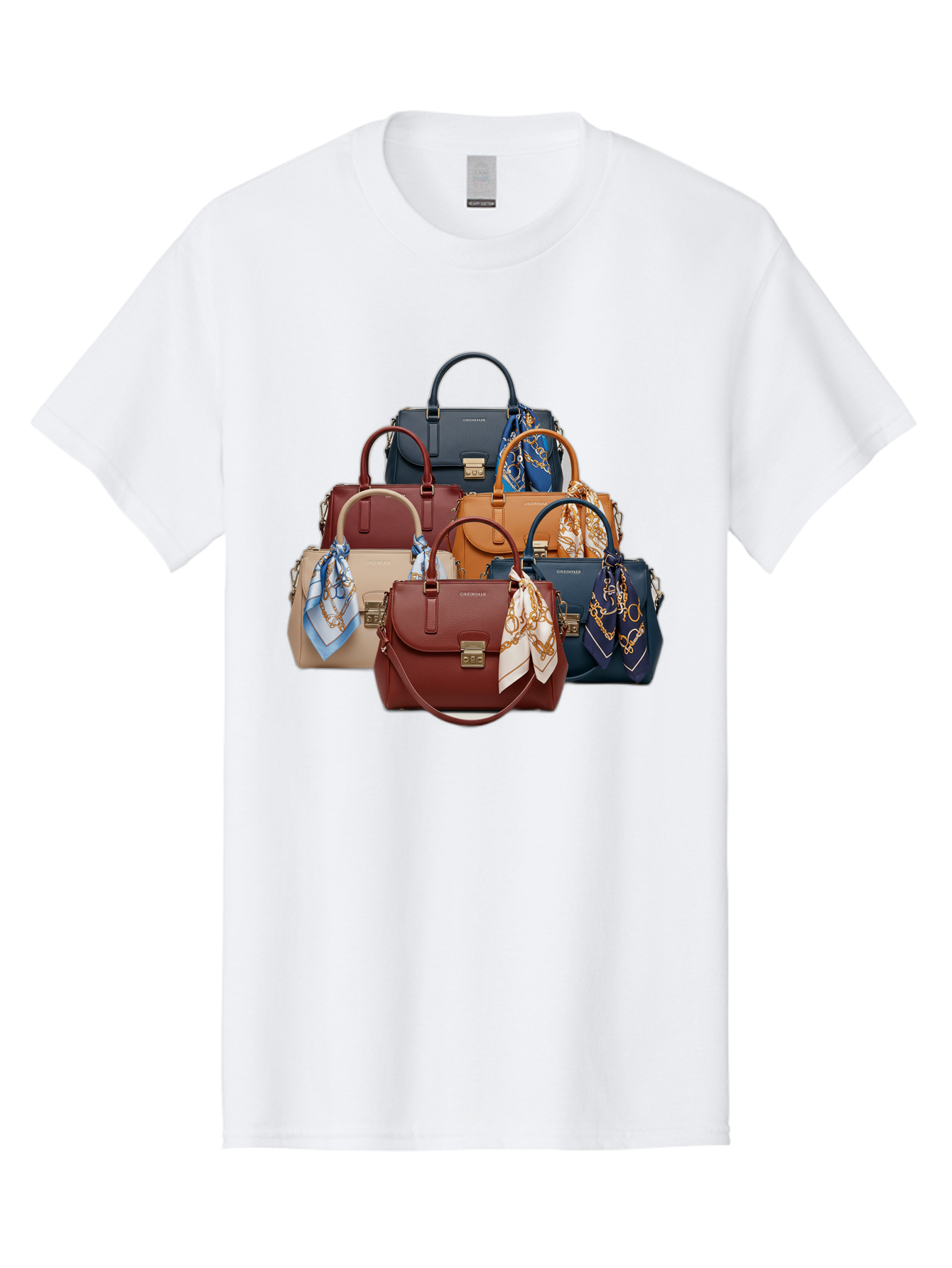 Handbags-With-Scarves Men'S Graphic Tee, 100% Cotton, Comfortable Casual Summer Wear, Machine Washable, Vintage Camera, Old Camera, Antique Camera, Black Camera, Classic Photography, Photography Equipment, Nostalgic Device, Film Camera, Bag576