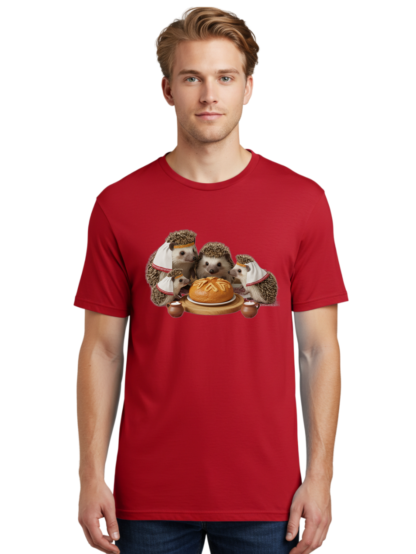 Hedgehog-Family Men'S Graphic Tee, 100% Cotton, Comfortable Casual Summer Wear, Machine Washable, Vintage Camera, Old Camera, Antique Camera, Black Camera, Classic Photography, Photography Equipment, Nostalgic Device, Film Camera, Camera Art Bag589