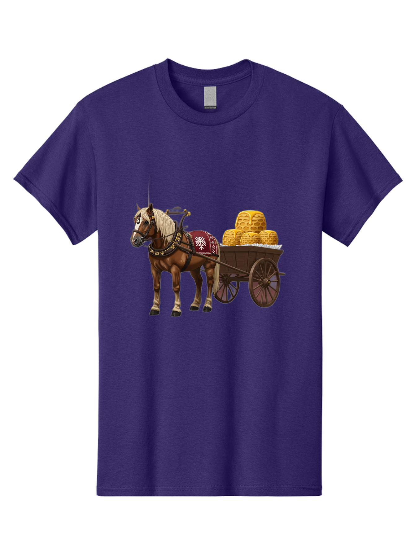 Horse-Drawn-Wagon Men'S Graphic Tee, 100% Cotton, Comfortable Casual Summer Wear, Machine Washable, Vintage Camera, Old Camera, Antique Camera, Black Camera, Classic Photography, Photography Equipment, Nostalgic Device, Film Camera, Camera Art Bag595