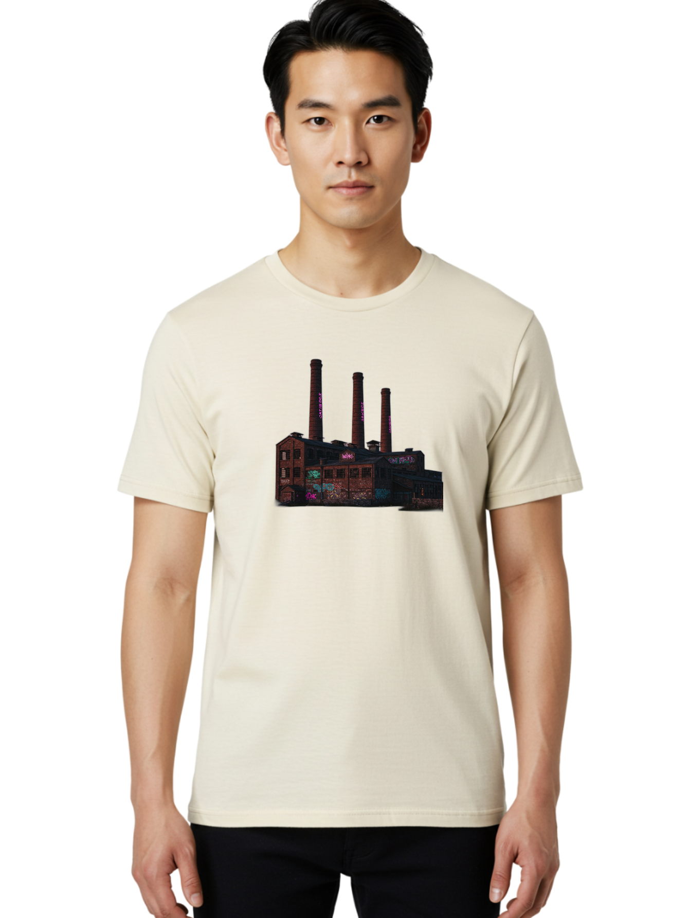 Industrial-Factory-1 Men'S Graphic Tee, 100% Cotton, Comfortable Casual Summer Wear, Machine Washable, Vintage Camera, Old Camera, Antique Camera, Black Camera, Classic Photography, Photography Equipment, Nostalgic Device, Film Camera, Bag608