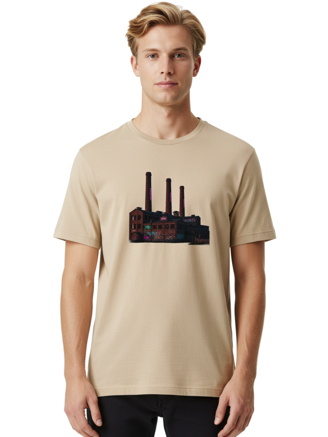 Industrial-Factory-1 Men'S Graphic Tee, 100% Cotton, Comfortable Casual Summer Wear, Machine Washable, Vintage Camera, Old Camera, Antique Camera, Black Camera, Classic Photography, Photography Equipment, Nostalgic Device, Film Camera, Bag608