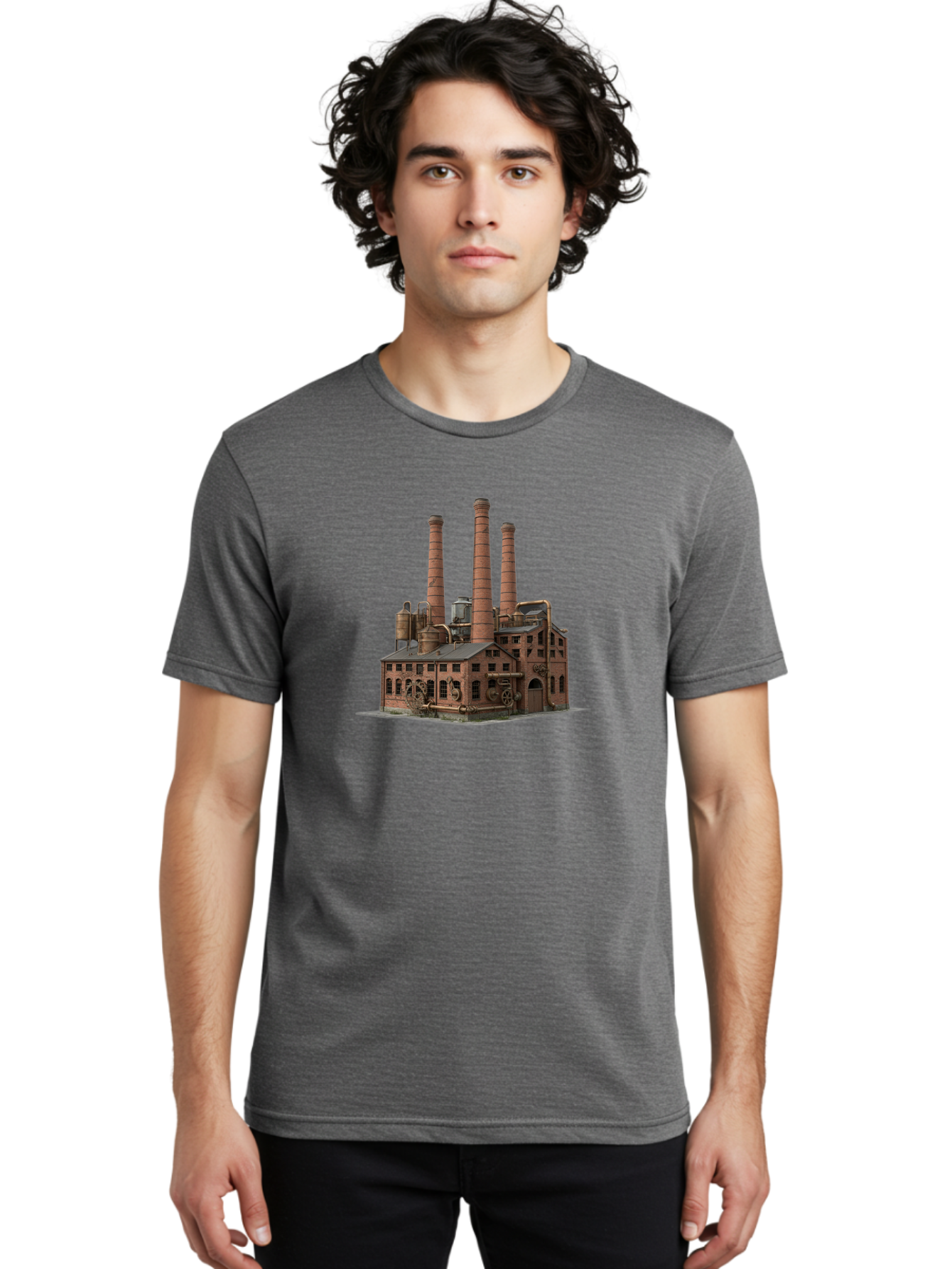 Industrial-Factory Men'S Graphic Tee, 100% Cotton, Comfortable Casual Summer Wear, Machine Washable, Vintage Camera, Old Camera, Antique Camera, Black Camera, Classic Photography, Photography Equipment, Nostalgic Device, Film Camera, Bag609
