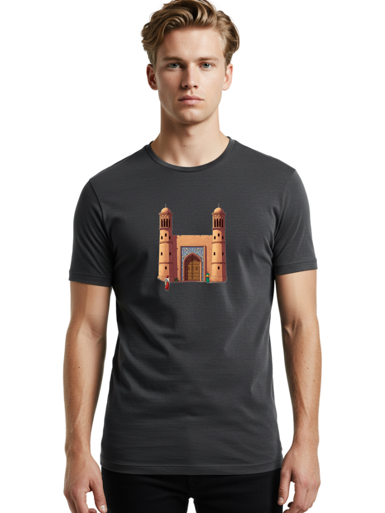 Islamic-Fortress Men'S Graphic Tee, 100% Cotton, Comfortable Casual Summer Wear, Machine Washable, Vintage Camera, Old Camera, Antique Camera, Black Camera, Classic Photography, Photography Equipment, Nostalgic Device, Film Camera, Camera Art Bag618