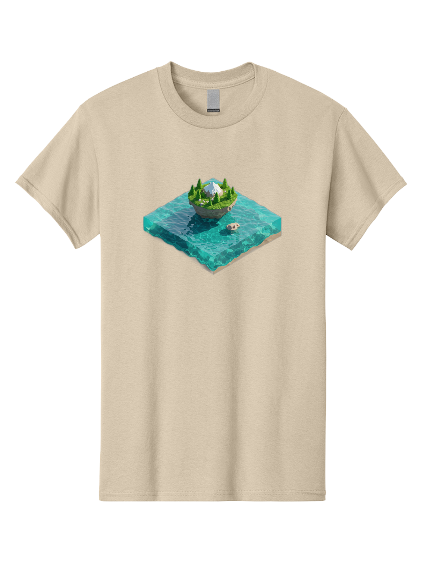 Island Men'S Graphic Tee, 100% Cotton, Comfortable Casual Summer Wear, Machine Washable, Vintage Camera, Old Camera, Antique Camera, Black Camera, Classic Photography, Photography Equipment, Nostalgic Device, Film Camera, Camera Art Bag619