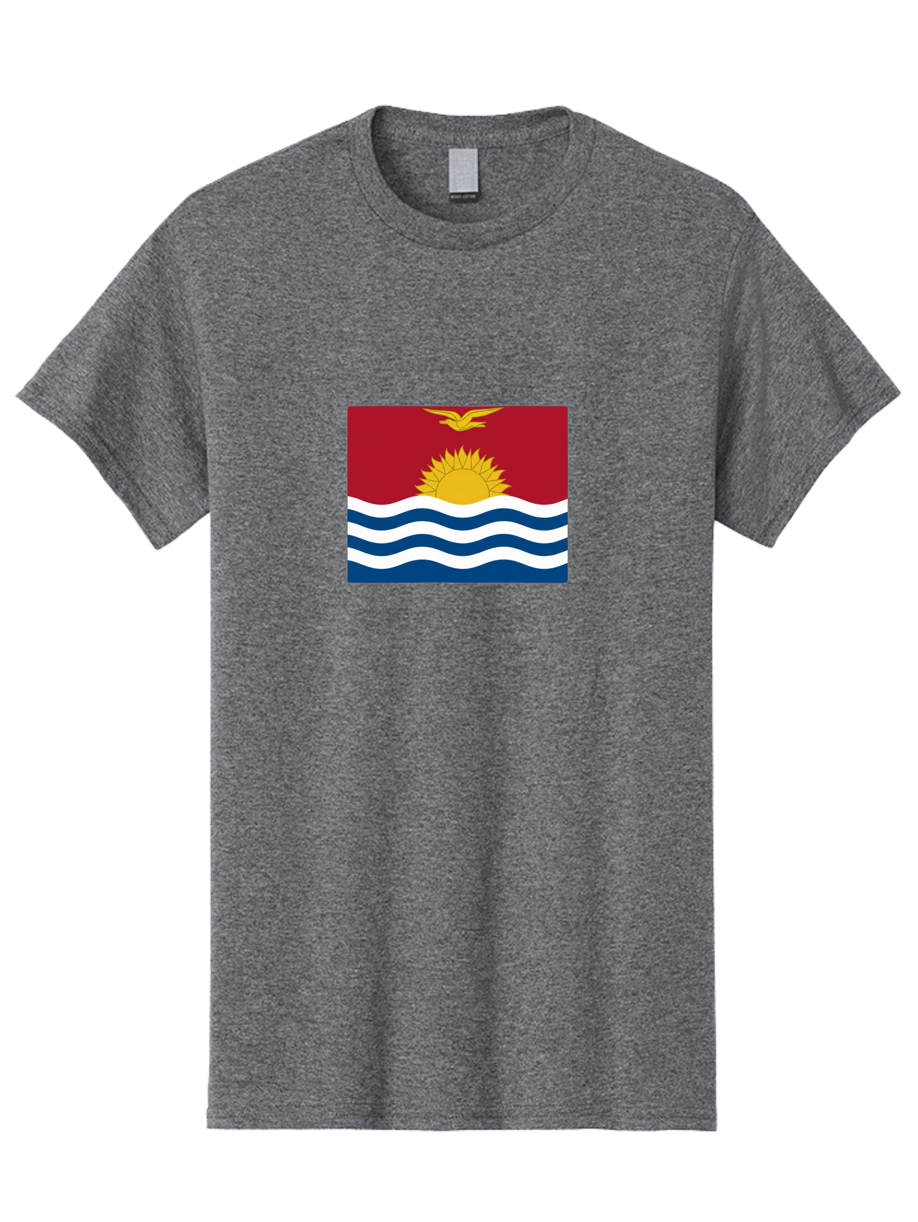 Kiribati-Flag-1 Men'S Graphic Tee, 100% Cotton, Comfortable Casual Summer Wear, Machine Washable, Vintage Camera, Old Camera, Antique Camera, Black Camera, Classic Photography, Photography Equipment, Nostalgic Device, Film Camera, Camera Art Bag643