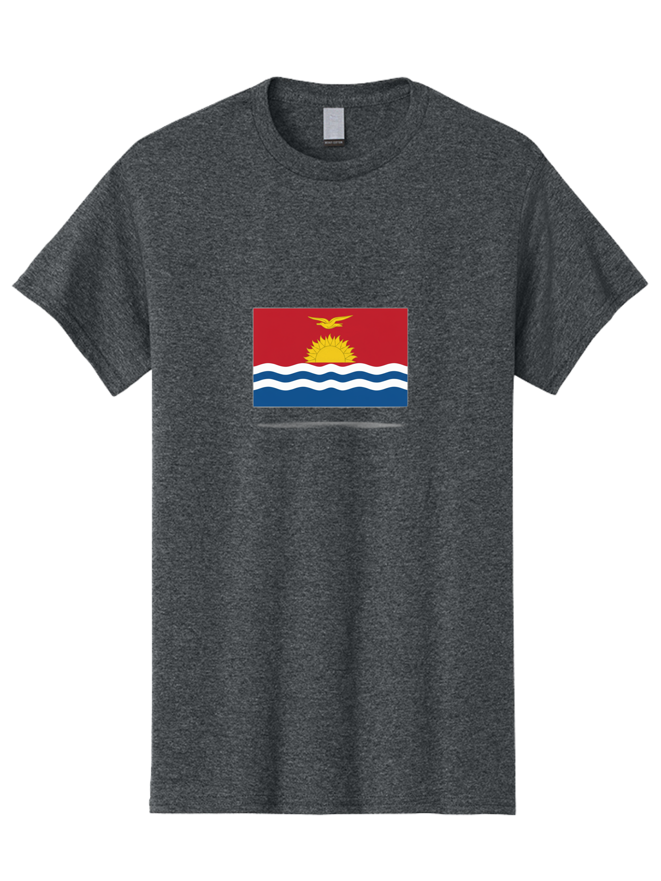 Kiribati-Flag-4 Men'S Graphic Tee, 100% Cotton, Comfortable Casual Summer Wear, Machine Washable, Vintage Camera, Old Camera, Antique Camera, Black Camera, Classic Photography, Photography Equipment, Nostalgic Device, Film Camera, Camera Art Bag646