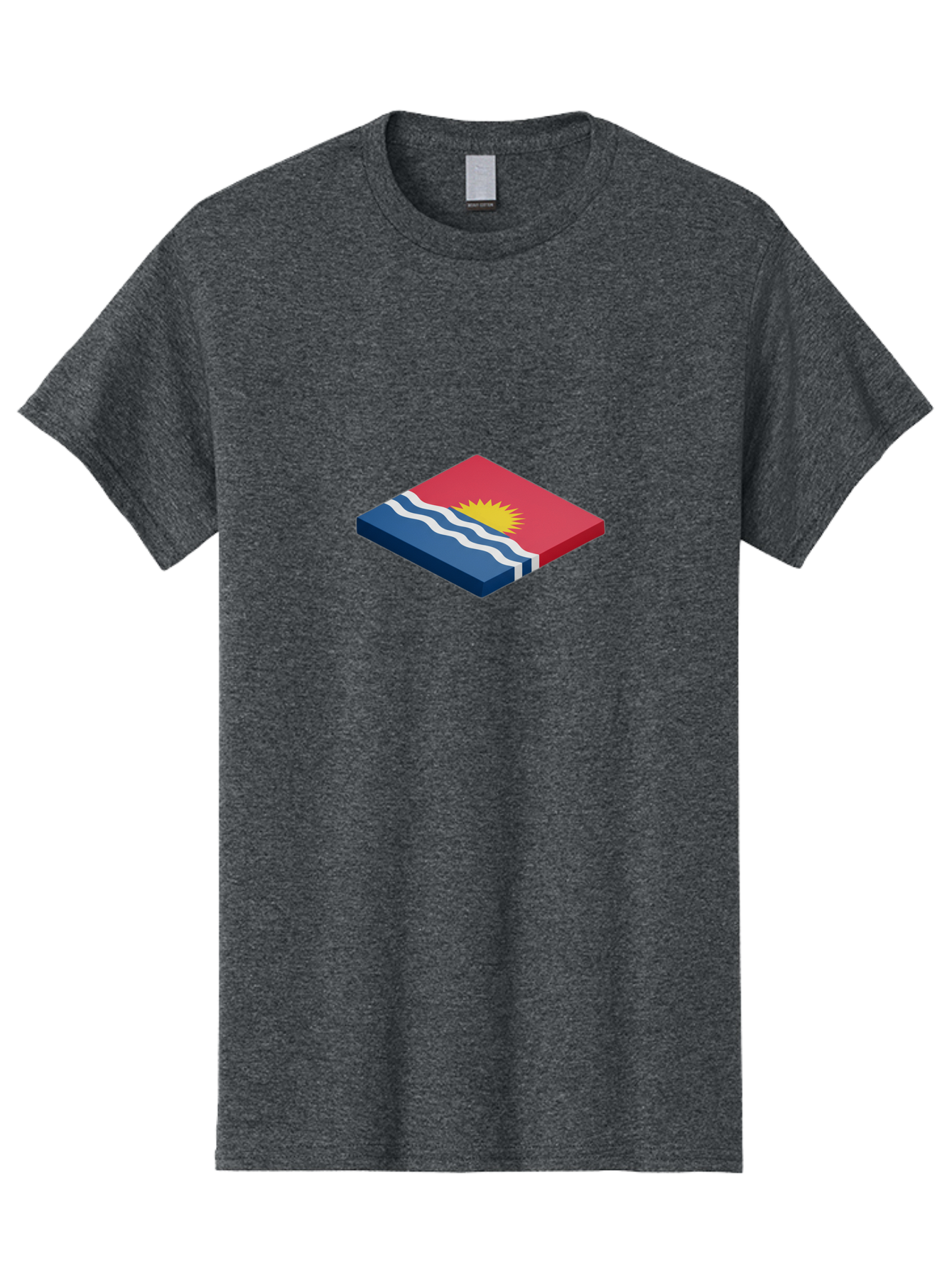 Kiribati-Flag-8 Men'S Graphic Tee, 100% Cotton, Comfortable Casual Summer Wear, Machine Washable, Vintage Camera, Old Camera, Antique Camera, Black Camera, Classic Photography, Photography Equipment, Nostalgic Device, Film Camera, Camera Art Bag650