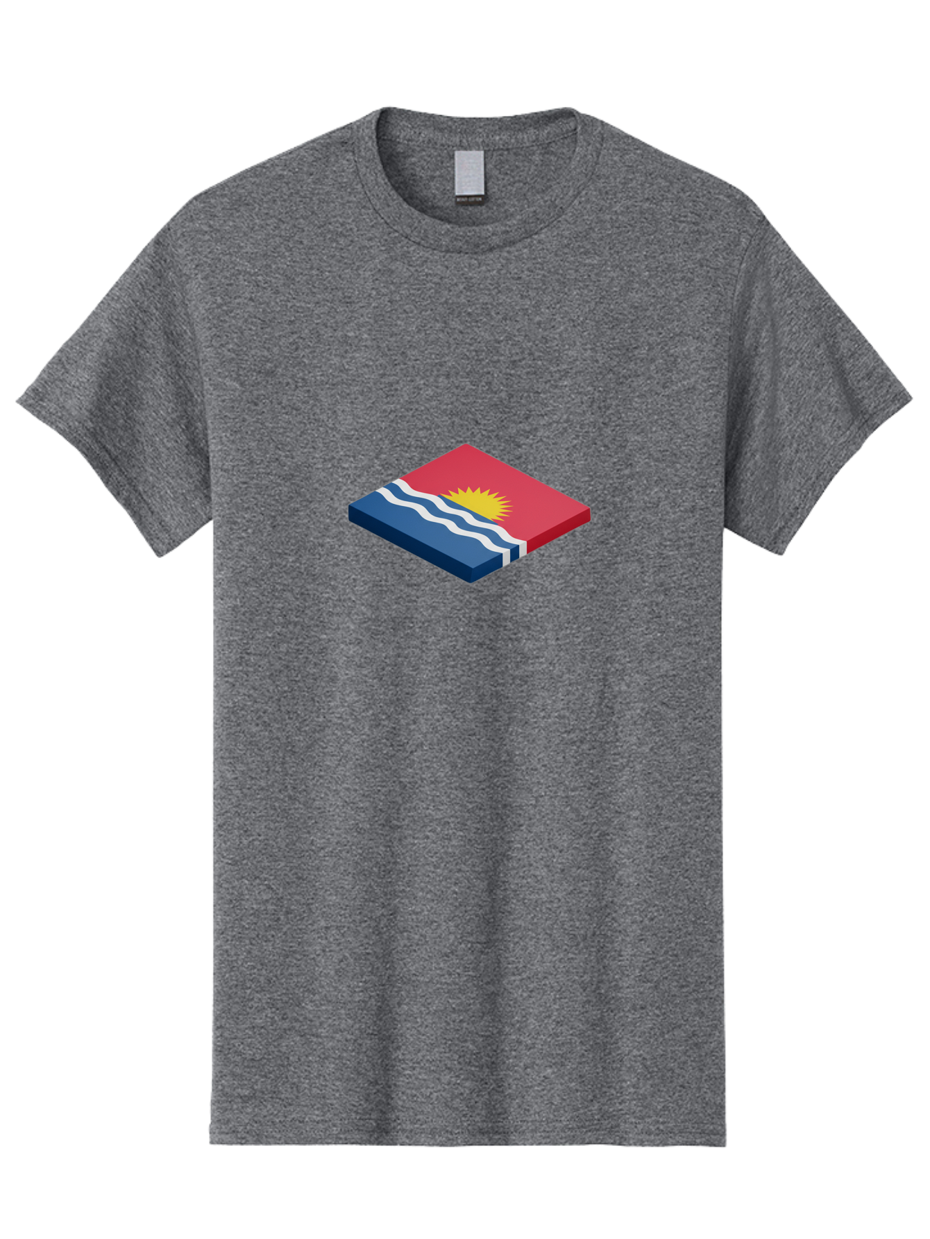 Kiribati-Flag-8 Men'S Graphic Tee, 100% Cotton, Comfortable Casual Summer Wear, Machine Washable, Vintage Camera, Old Camera, Antique Camera, Black Camera, Classic Photography, Photography Equipment, Nostalgic Device, Film Camera, Camera Art Bag650