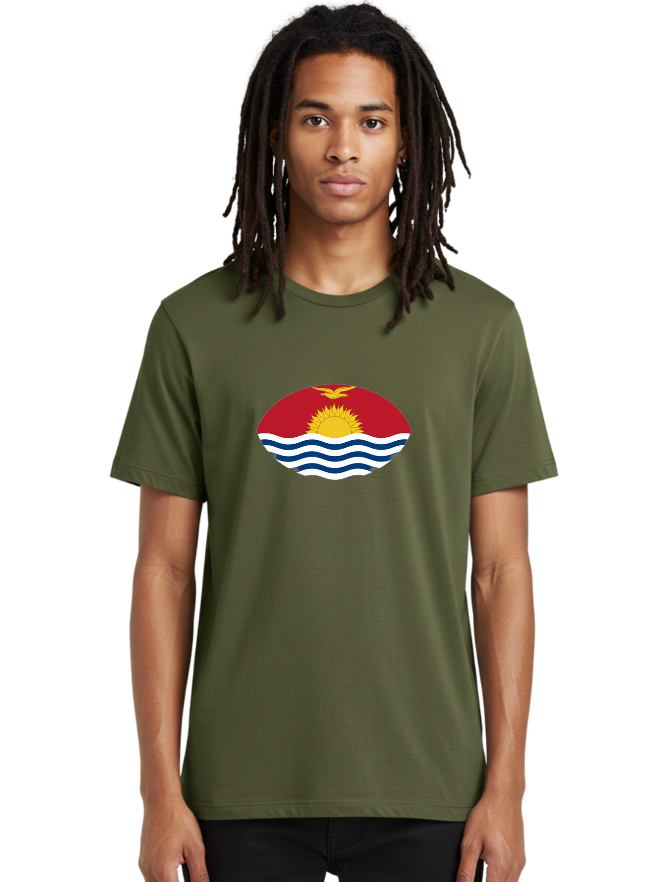 Kiribati-Flag Men'S Graphic Tee, 100% Cotton, Comfortable Casual Summer Wear, Machine Washable, Vintage Camera, Old Camera, Antique Camera, Black Camera, Classic Photography, Photography Equipment, Nostalgic Device, Film Camera, Camera Art Bag652