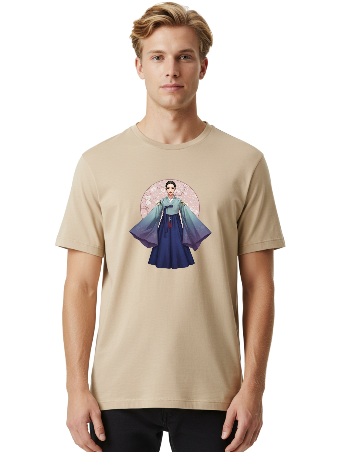 Korean-Hanbok Men'S Graphic Tee, 100% Cotton, Comfortable Casual Summer Wear, Machine Washable, Vintage Camera, Old Camera, Antique Camera, Black Camera, Classic Photography, Photography Equipment, Nostalgic Device, Film Camera, Camera Art Bag660