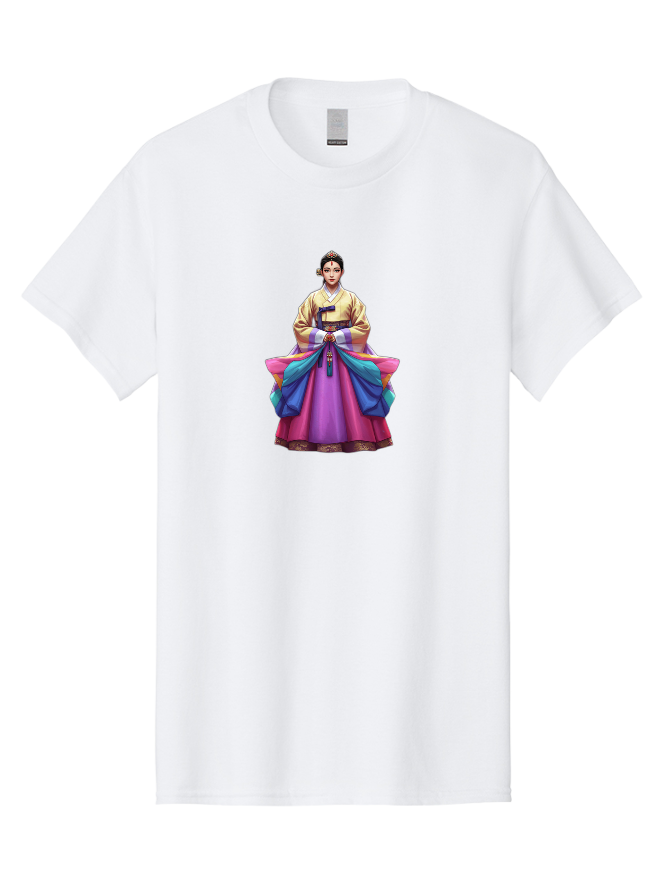 Korean-Woman-In-Hanbok Men'S Graphic Tee, 100% Cotton, Comfortable Casual Summer Wear, Machine Washable, Vintage Camera, Old Camera, Antique Camera, Black Camera, Classic Photography, Photography Equipment, Nostalgic Device, Film Camera, Bag661