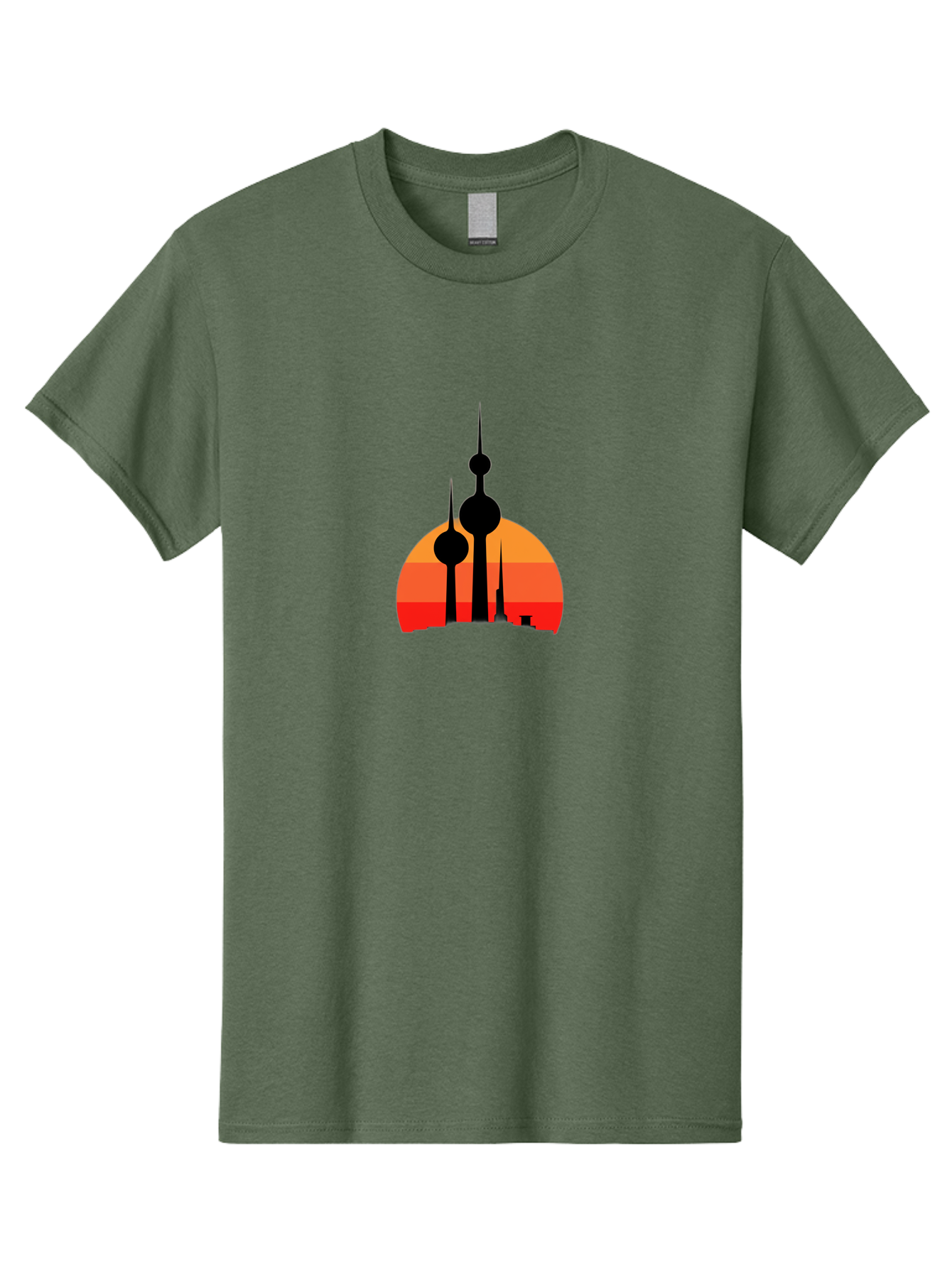 Kuwait-Towers-1 Men'S Graphic Tee, 100% Cotton, Comfortable Casual Summer Wear, Machine Washable, Vintage Camera, Old Camera, Antique Camera, Black Camera, Classic Photography, Photography Equipment, Nostalgic Device, Film Camera, Camera Art Bag668