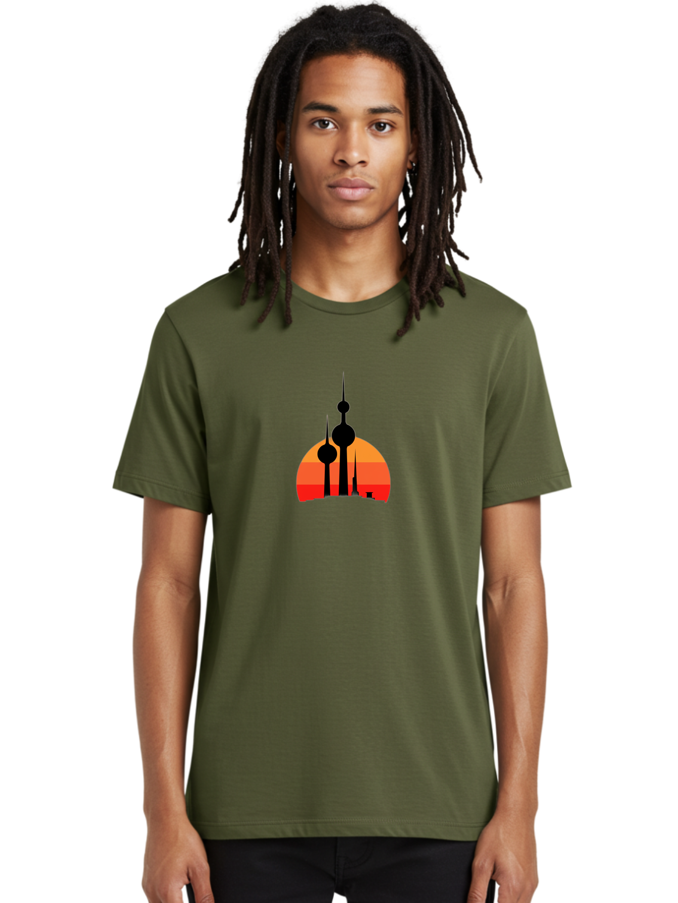 Kuwait-Towers-1 Men'S Graphic Tee, 100% Cotton, Comfortable Casual Summer Wear, Machine Washable, Vintage Camera, Old Camera, Antique Camera, Black Camera, Classic Photography, Photography Equipment, Nostalgic Device, Film Camera, Camera Art Bag668