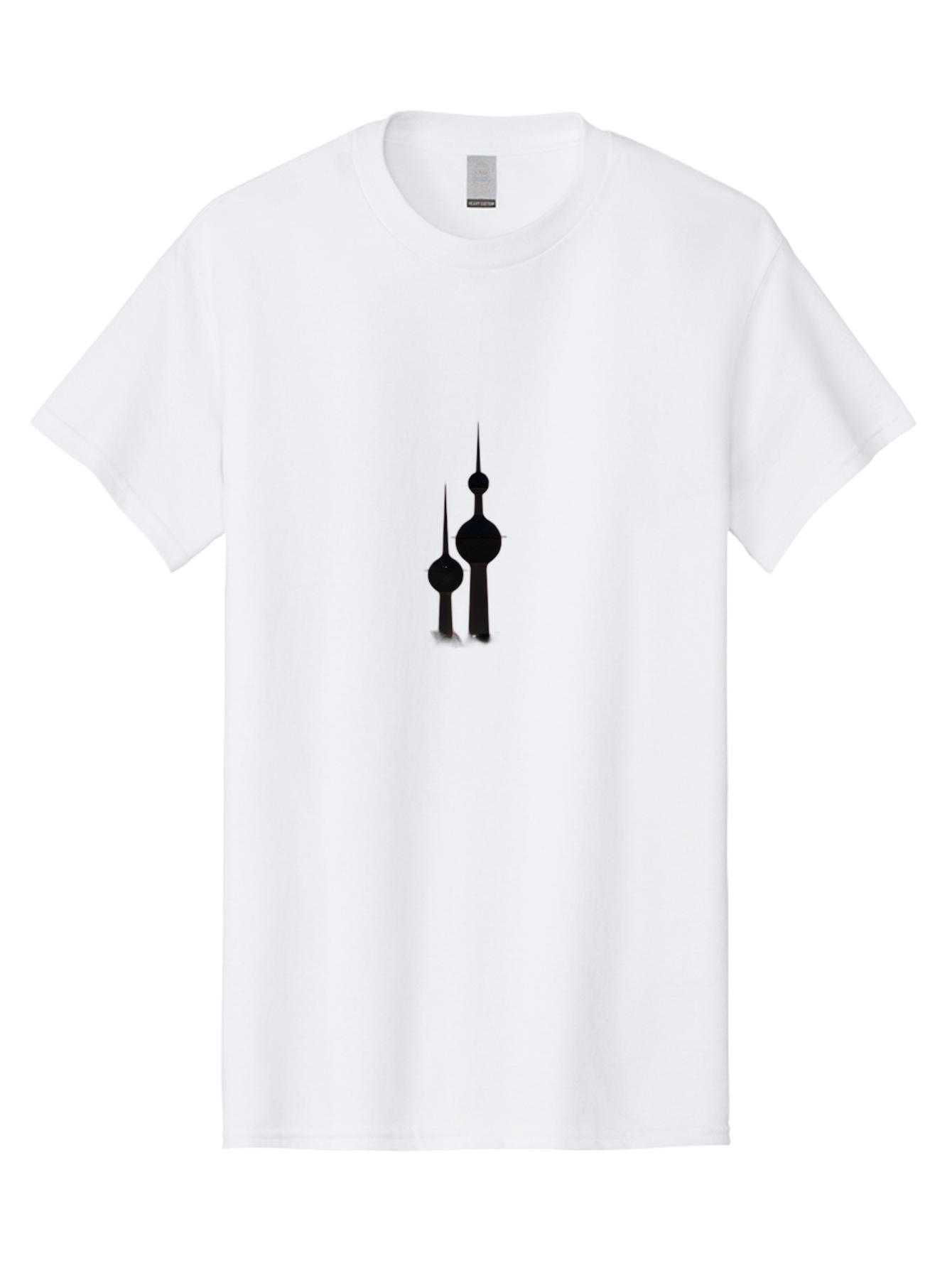 Kuwait-Towers Men'S Graphic Tee, 100% Cotton, Comfortable Casual Summer Wear, Machine Washable, Vintage Camera, Old Camera, Antique Camera, Black Camera, Classic Photography, Photography Equipment, Nostalgic Device, Film Camera, Camera Art Bag673
