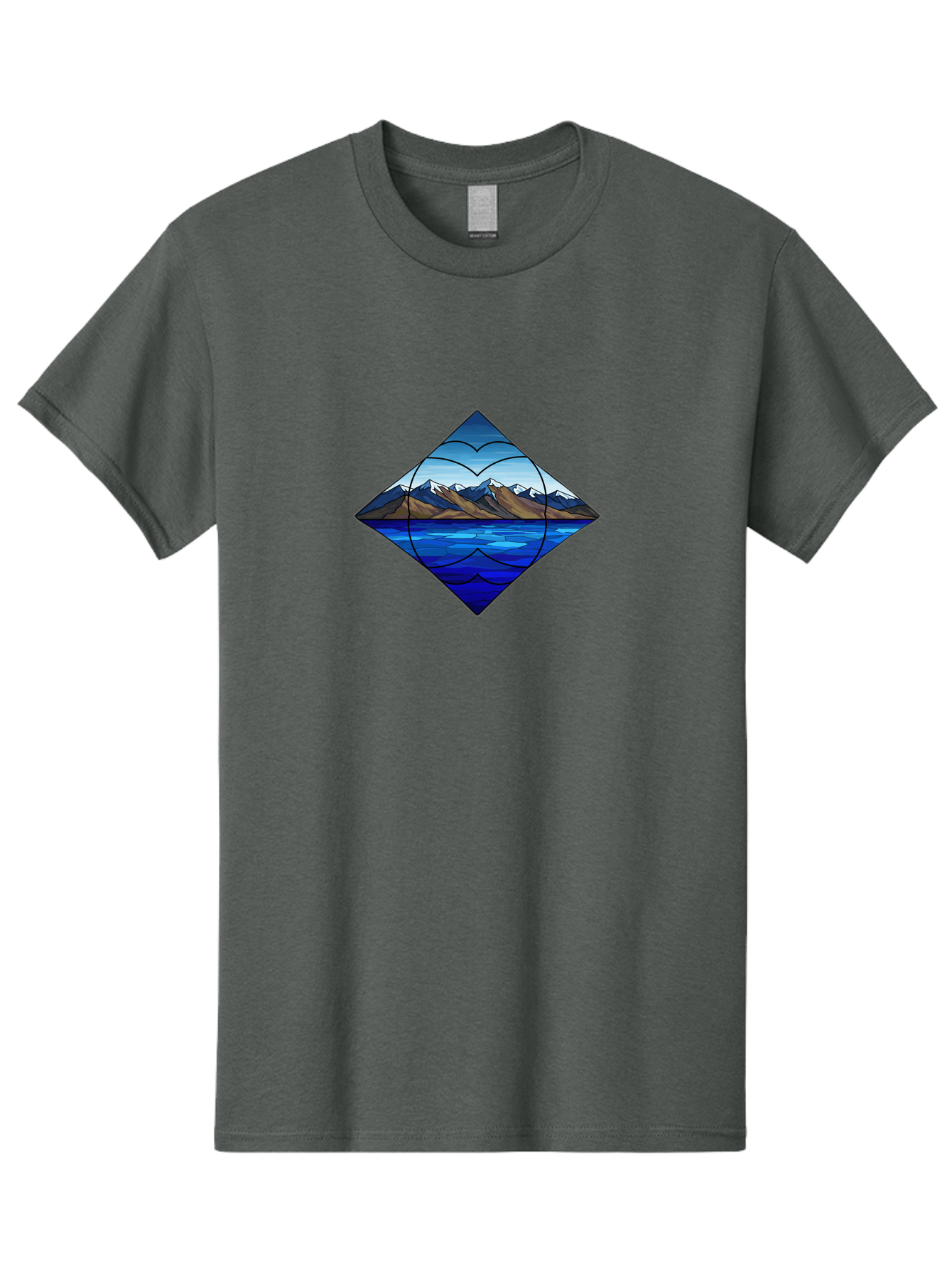 Lake-And-Mountains Men'S Graphic Tee, 100% Cotton, Comfortable Casual Summer Wear, Machine Washable, Vintage Camera, Old Camera, Antique Camera, Black Camera, Classic Photography, Photography Equipment, Nostalgic Device, Film Camera, Bag677