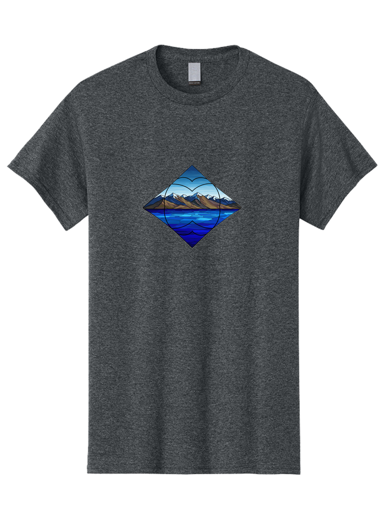 Lake-And-Mountains Men'S Graphic Tee, 100% Cotton, Comfortable Casual Summer Wear, Machine Washable, Vintage Camera, Old Camera, Antique Camera, Black Camera, Classic Photography, Photography Equipment, Nostalgic Device, Film Camera, Bag677