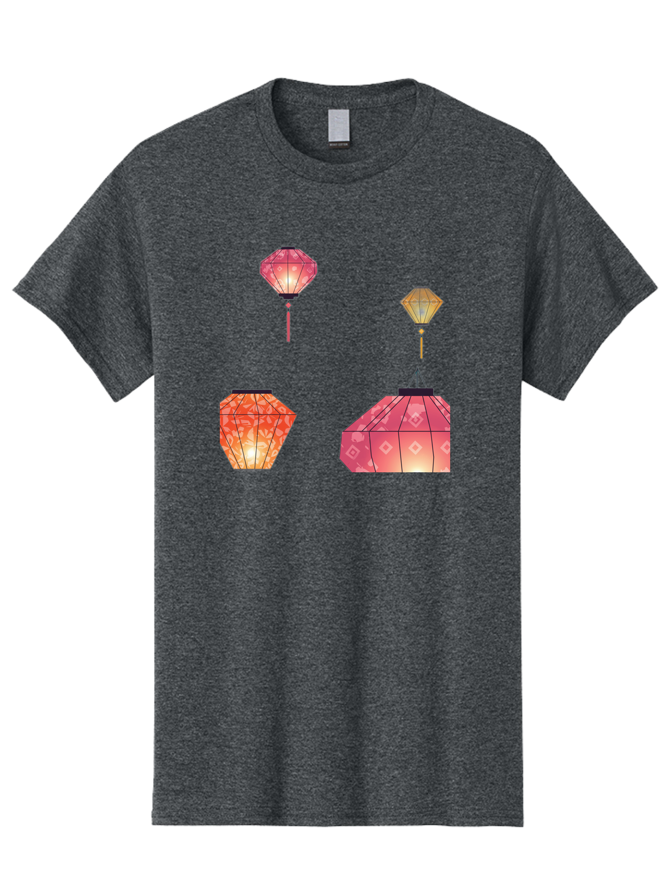 Lanterns Men'S Graphic Tee, 100% Cotton, Comfortable Casual Summer Wear, Machine Washable, Vintage Camera, Old Camera, Antique Camera, Black Camera, Classic Photography, Photography Equipment, Nostalgic Device, Film Camera, Camera Art Bag678