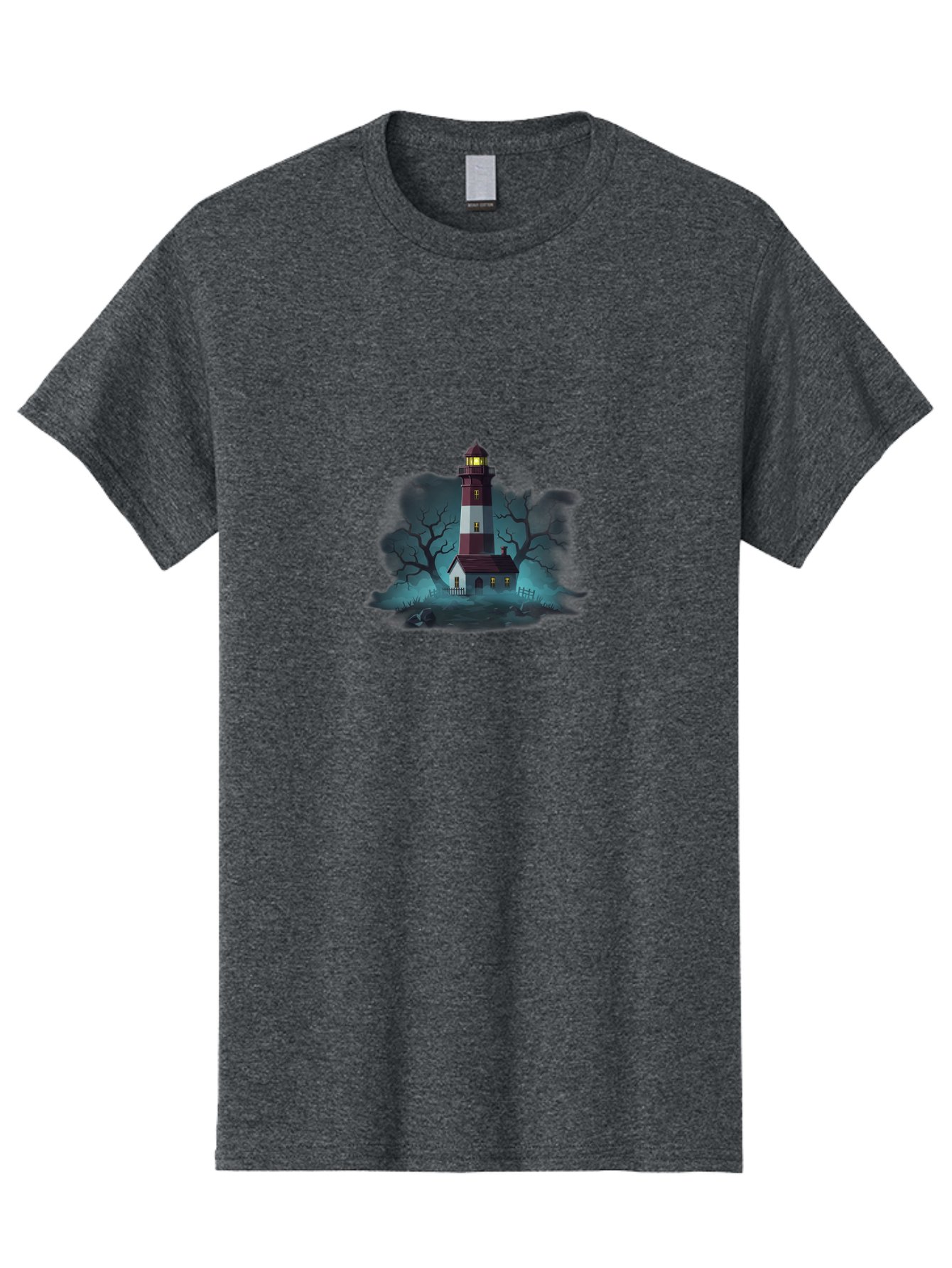 Lighthouse-1 Men'S Graphic Tee, 100% Cotton, Comfortable Casual Summer Wear, Machine Washable, Vintage Camera, Old Camera, Antique Camera, Black Camera, Classic Photography, Photography Equipment, Nostalgic Device, Film Camera, Camera Art Bag698