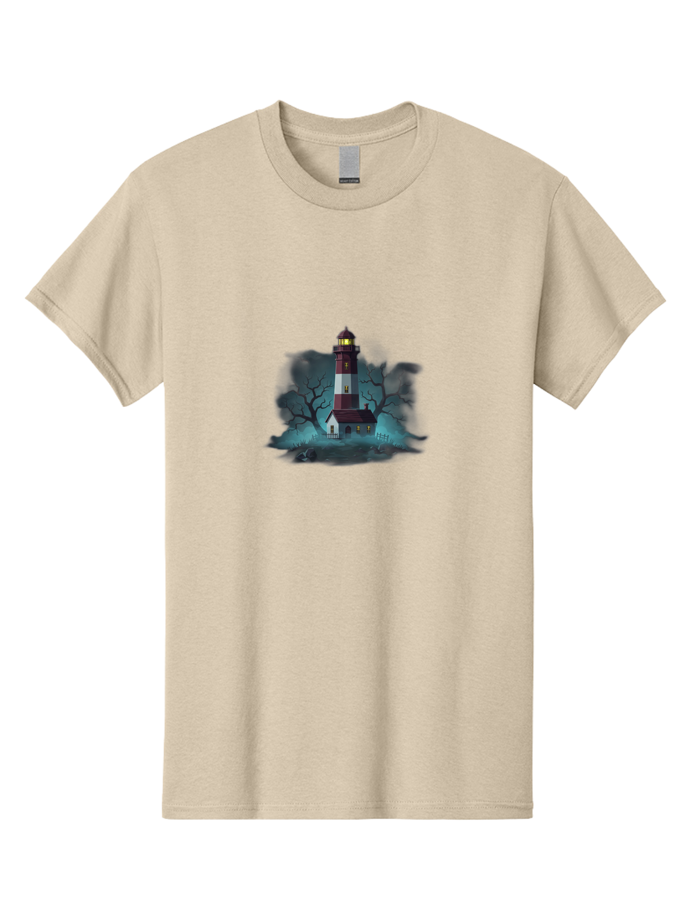 Lighthouse-1 Men'S Graphic Tee, 100% Cotton, Comfortable Casual Summer Wear, Machine Washable, Vintage Camera, Old Camera, Antique Camera, Black Camera, Classic Photography, Photography Equipment, Nostalgic Device, Film Camera, Camera Art Bag698