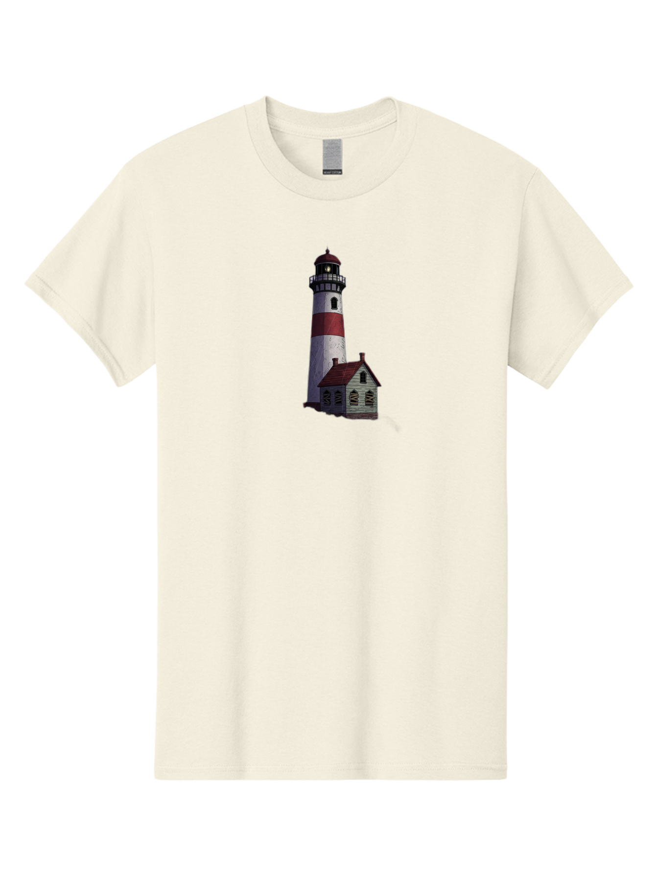 Lighthouse-12 Men'S Graphic Tee, 100% Cotton, Comfortable Casual Summer Wear, Machine Washable, Vintage Camera, Old Camera, Antique Camera, Black Camera, Classic Photography, Photography Equipment, Nostalgic Device, Film Camera, Camera Art Bag701