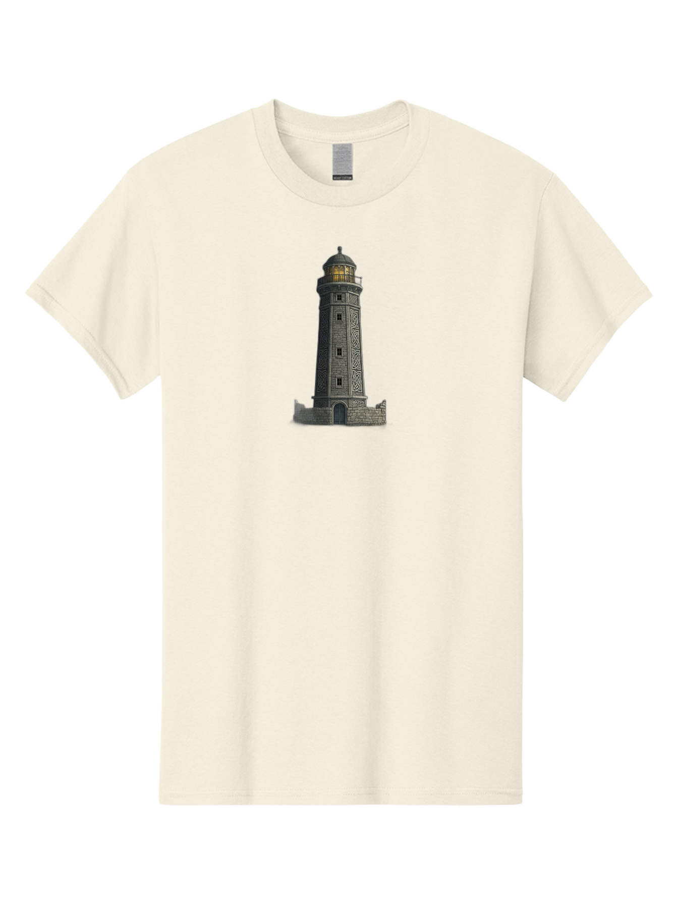 Lighthouse-7 Men'S Graphic Tee, 100% Cotton, Comfortable Casual Summer Wear, Machine Washable, Vintage Camera, Old Camera, Antique Camera, Black Camera, Classic Photography, Photography Equipment, Nostalgic Device, Film Camera, Camera Art Bag711