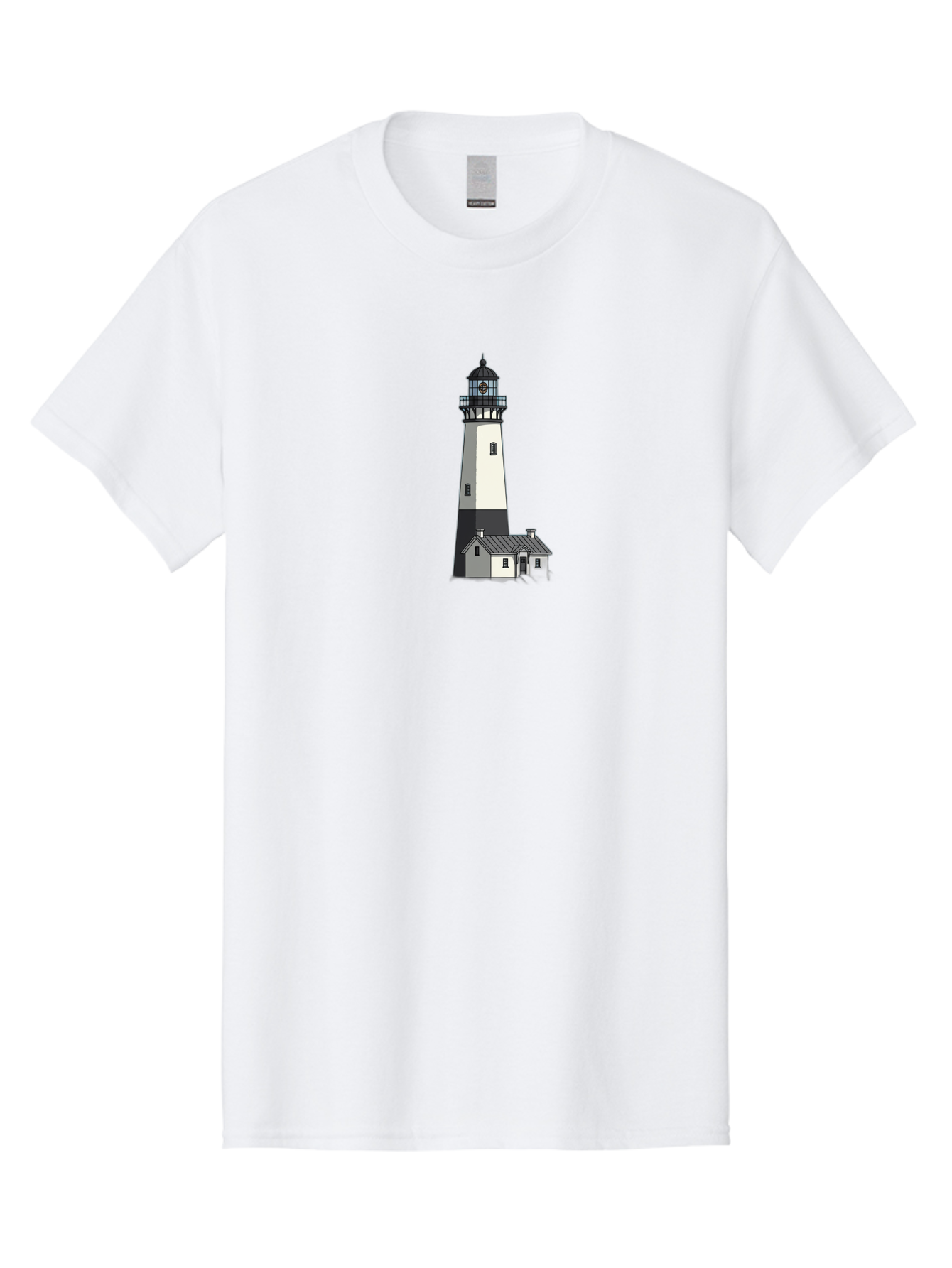 Lighthouse-9 Men'S Graphic Tee, 100% Cotton, Comfortable Casual Summer Wear, Machine Washable, Vintage Camera, Old Camera, Antique Camera, Black Camera, Classic Photography, Photography Equipment, Nostalgic Device, Film Camera, Camera Art Bag713