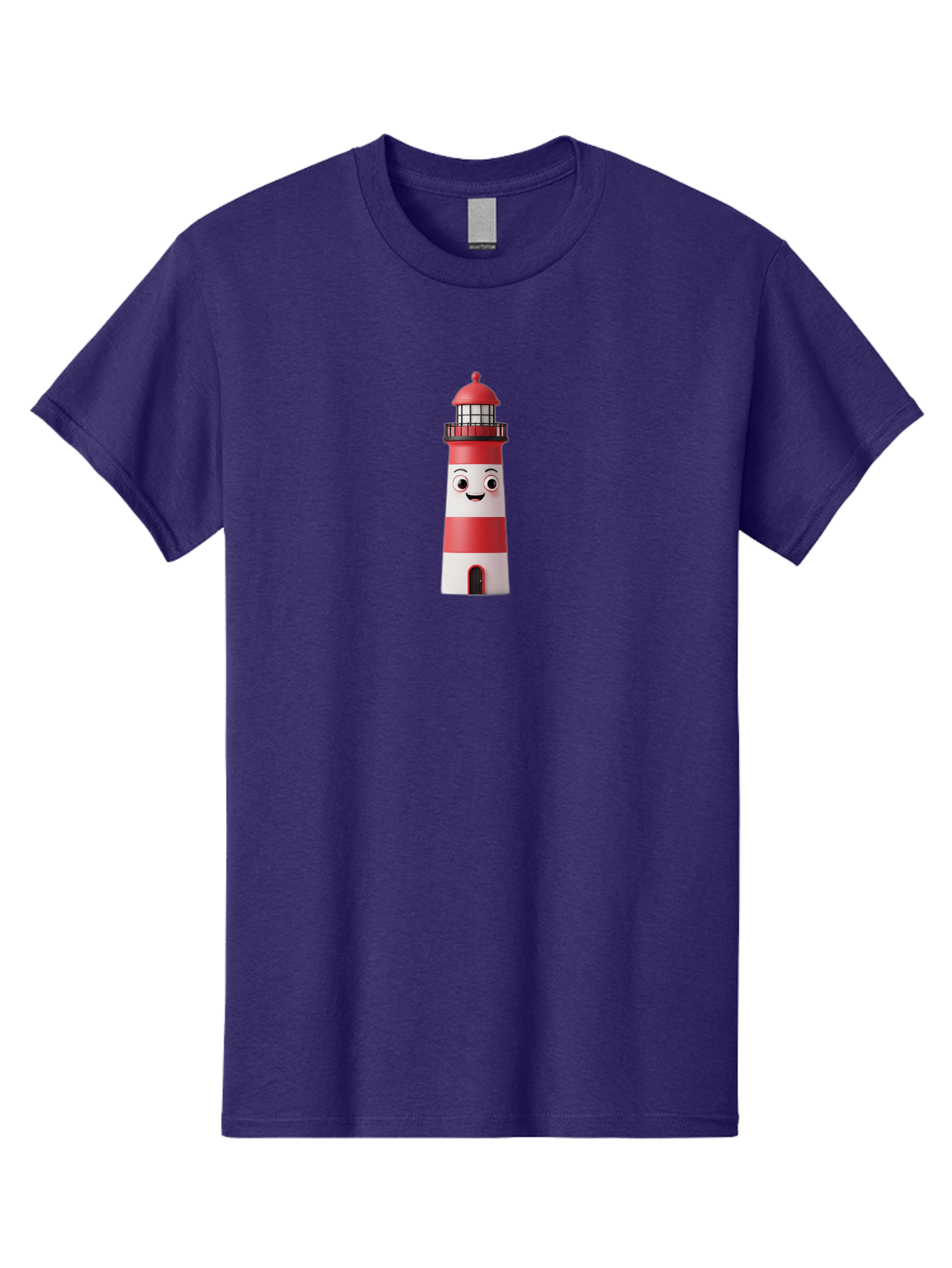 Lighthouse-Character Men'S Graphic Tee, 100% Cotton, Comfortable Casual Summer Wear, Machine Washable, Vintage Camera, Old Camera, Antique Camera, Black Camera, Classic Photography, Photography Equipment, Nostalgic Device, Film Camera, Bag716