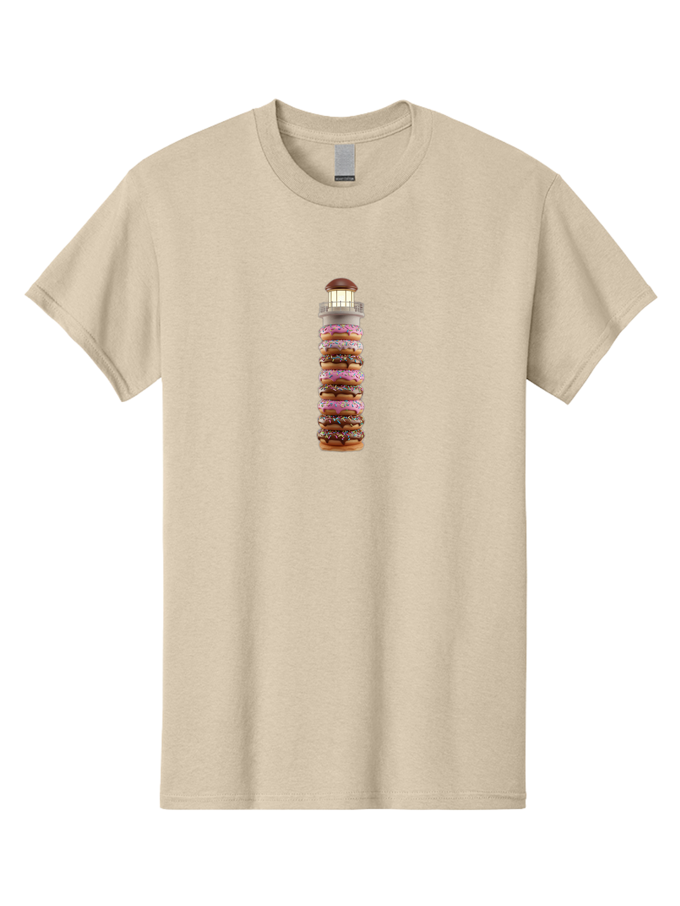 Lighthouse-Donuts Men'S Graphic Tee, 100% Cotton, Comfortable Casual Summer Wear, Machine Washable, Vintage Camera, Old Camera, Antique Camera, Black Camera, Classic Photography, Photography Equipment, Nostalgic Device, Film Camera, Camera Art Bag717