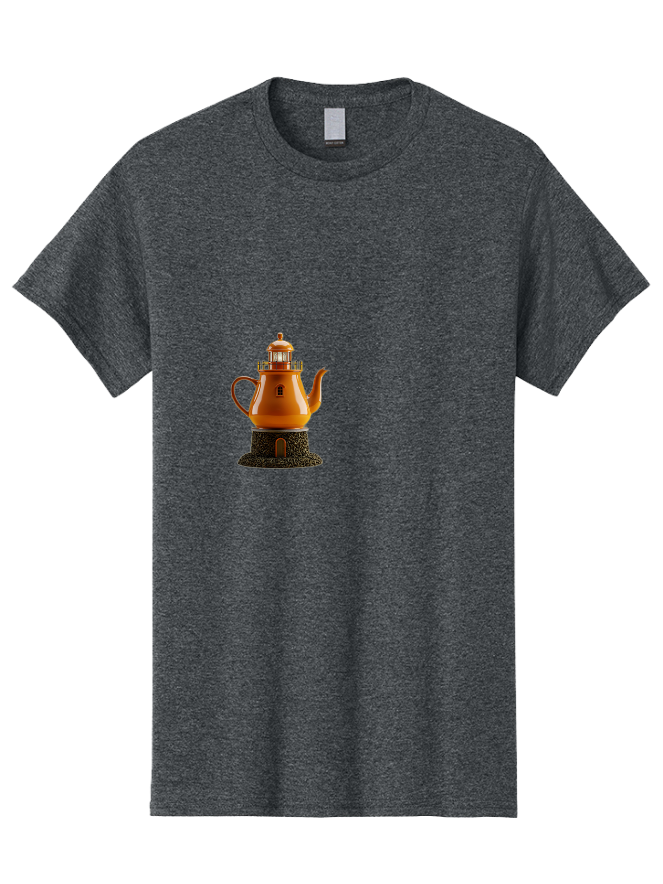 Lighthouse-Teapot Men'S Graphic Tee, 100% Cotton, Comfortable Casual Summer Wear, Machine Washable, Vintage Camera, Old Camera, Antique Camera, Black Camera, Classic Photography, Photography Equipment, Nostalgic Device, Film Camera, Camera Art Bag726