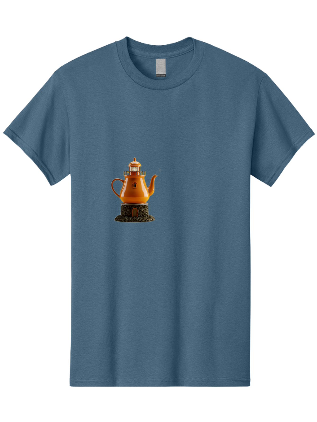 Lighthouse-Teapot Men'S Graphic Tee, 100% Cotton, Comfortable Casual Summer Wear, Machine Washable, Vintage Camera, Old Camera, Antique Camera, Black Camera, Classic Photography, Photography Equipment, Nostalgic Device, Film Camera, Camera Art Bag726