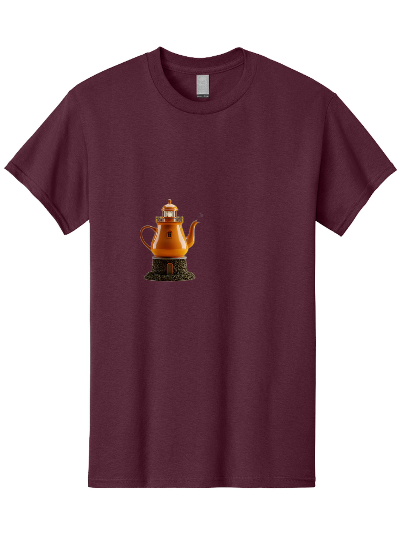 Lighthouse-Teapot Men'S Graphic Tee, 100% Cotton, Comfortable Casual Summer Wear, Machine Washable, Vintage Camera, Old Camera, Antique Camera, Black Camera, Classic Photography, Photography Equipment, Nostalgic Device, Film Camera, Camera Art Bag726
