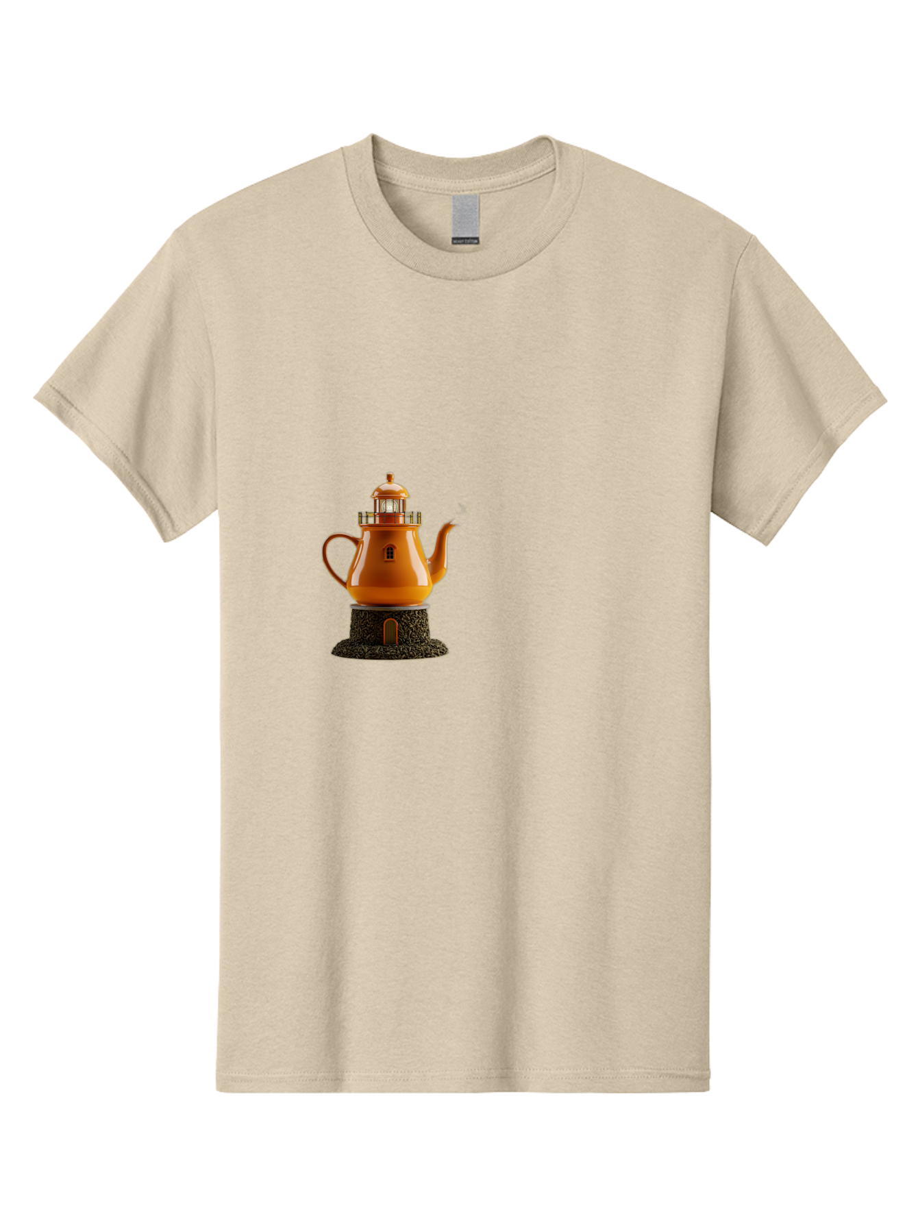Lighthouse-Teapot Men'S Graphic Tee, 100% Cotton, Comfortable Casual Summer Wear, Machine Washable, Vintage Camera, Old Camera, Antique Camera, Black Camera, Classic Photography, Photography Equipment, Nostalgic Device, Film Camera, Camera Art Bag726