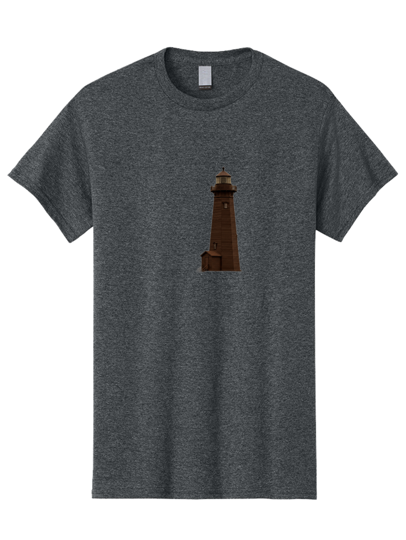 Lighthouse Men'S Graphic Tee, 100% Cotton, Comfortable Casual Summer Wear, Machine Washable, Vintage Camera, Old Camera, Antique Camera, Black Camera, Classic Photography, Photography Equipment, Nostalgic Device, Film Camera, Camera Art Bag727
