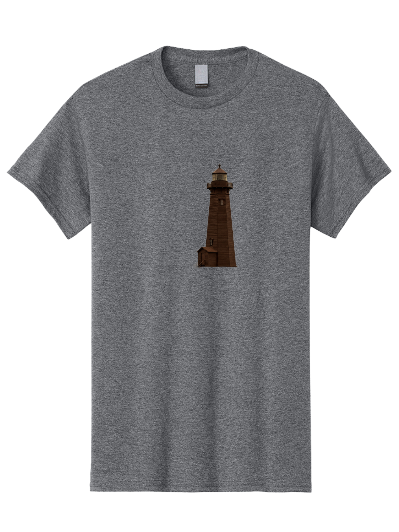 Lighthouse Men'S Graphic Tee, 100% Cotton, Comfortable Casual Summer Wear, Machine Washable, Vintage Camera, Old Camera, Antique Camera, Black Camera, Classic Photography, Photography Equipment, Nostalgic Device, Film Camera, Camera Art Bag727