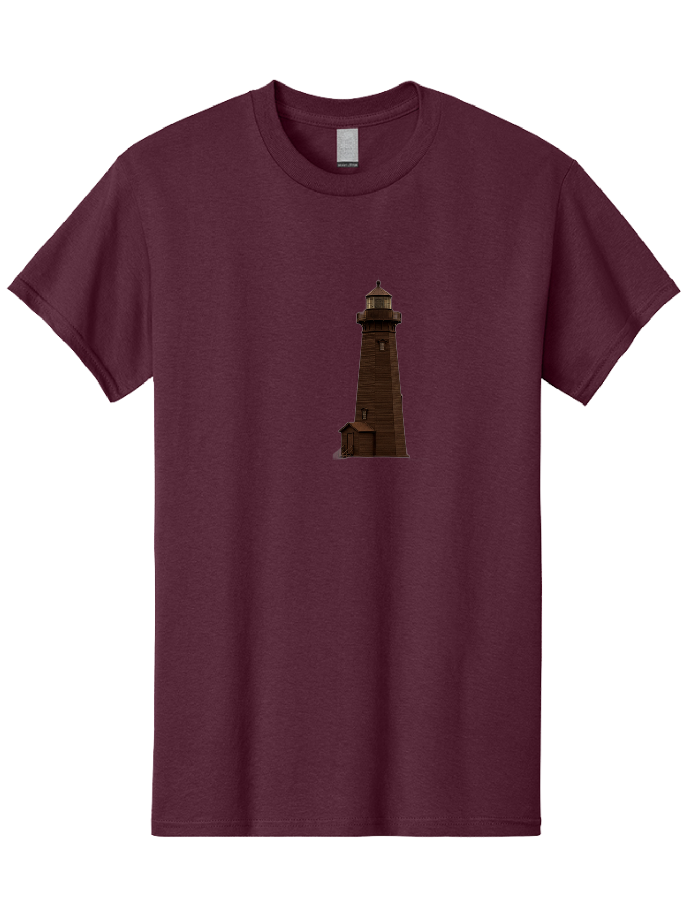 Lighthouse Men'S Graphic Tee, 100% Cotton, Comfortable Casual Summer Wear, Machine Washable, Vintage Camera, Old Camera, Antique Camera, Black Camera, Classic Photography, Photography Equipment, Nostalgic Device, Film Camera, Camera Art Bag727