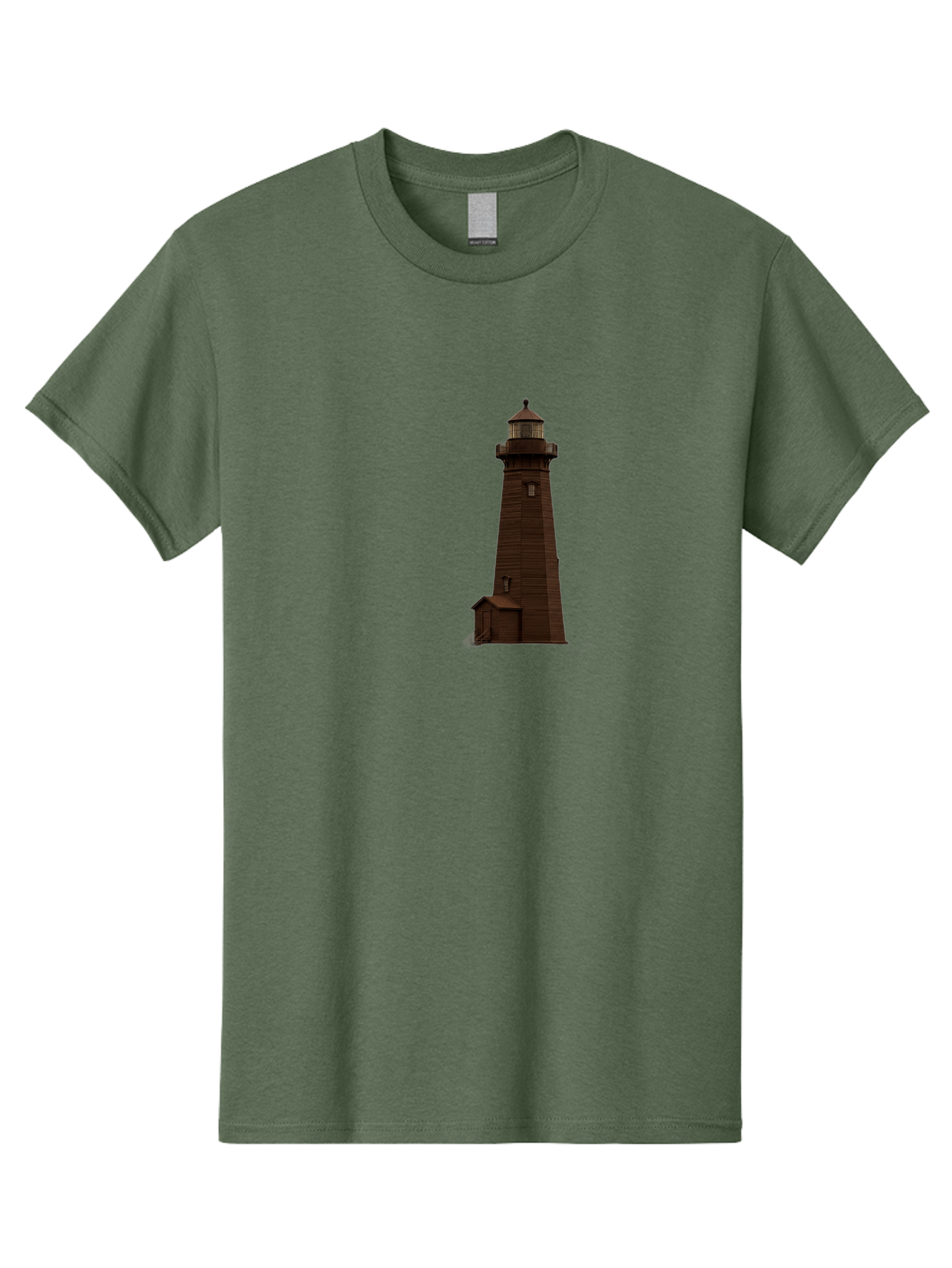Lighthouse Men'S Graphic Tee, 100% Cotton, Comfortable Casual Summer Wear, Machine Washable, Vintage Camera, Old Camera, Antique Camera, Black Camera, Classic Photography, Photography Equipment, Nostalgic Device, Film Camera, Camera Art Bag727